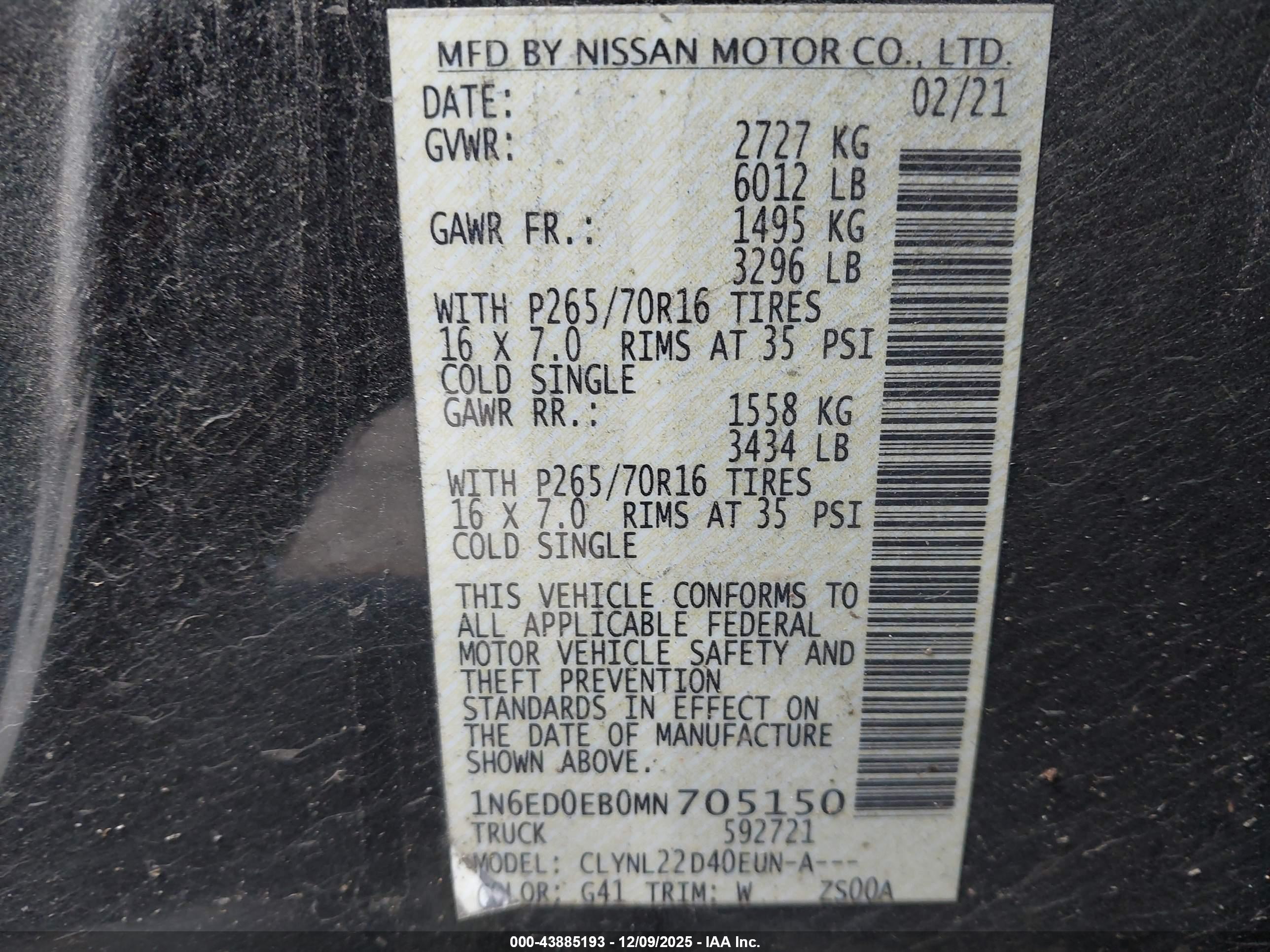 NISSAN FRONTIER image 9