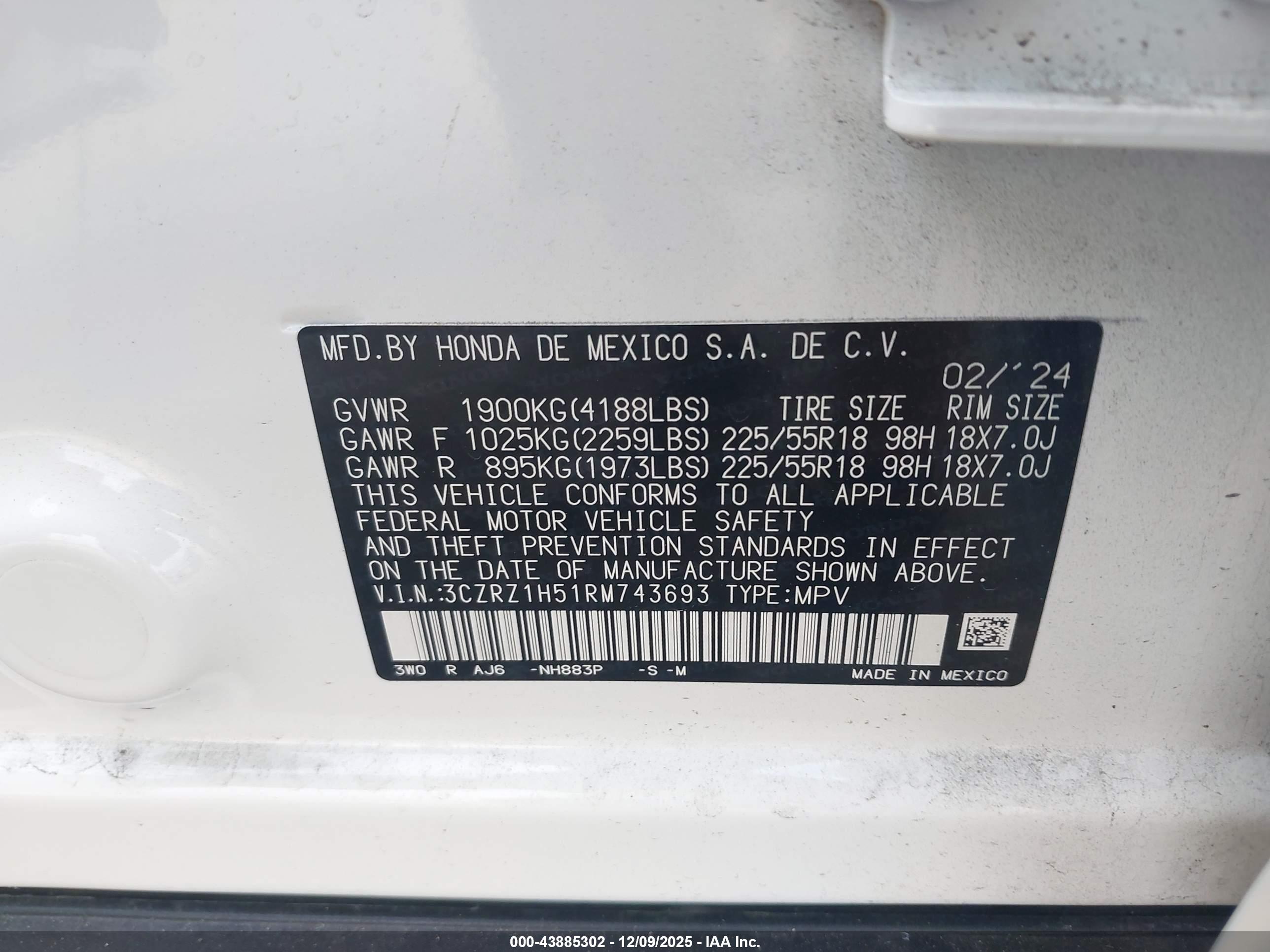 HONDA HR-V image 9