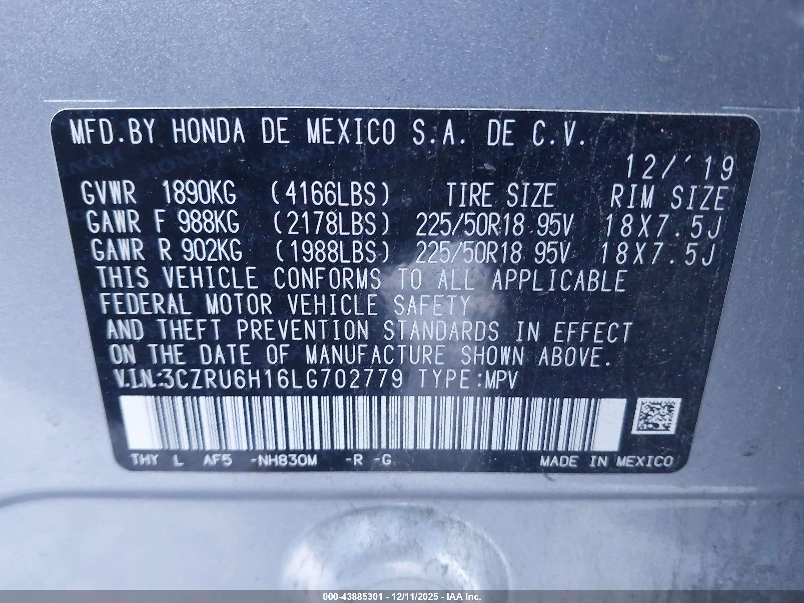 HONDA HR-V image 9