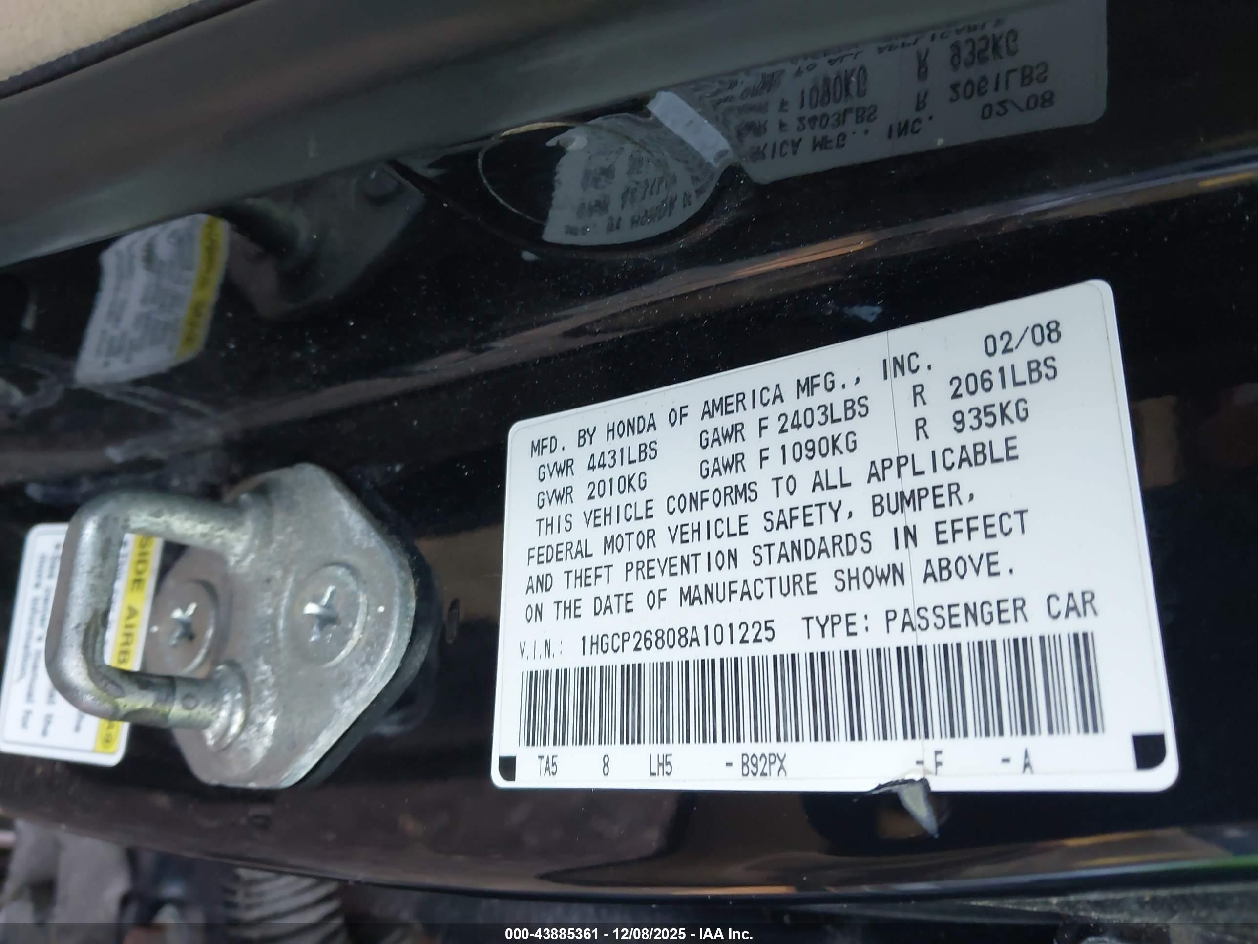 HONDA ACCORD image 9