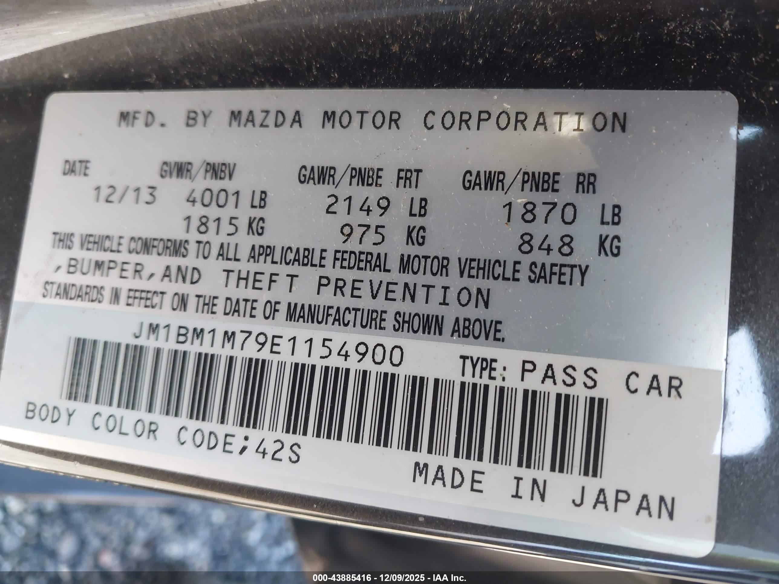 MAZDA MAZDA3 image 9