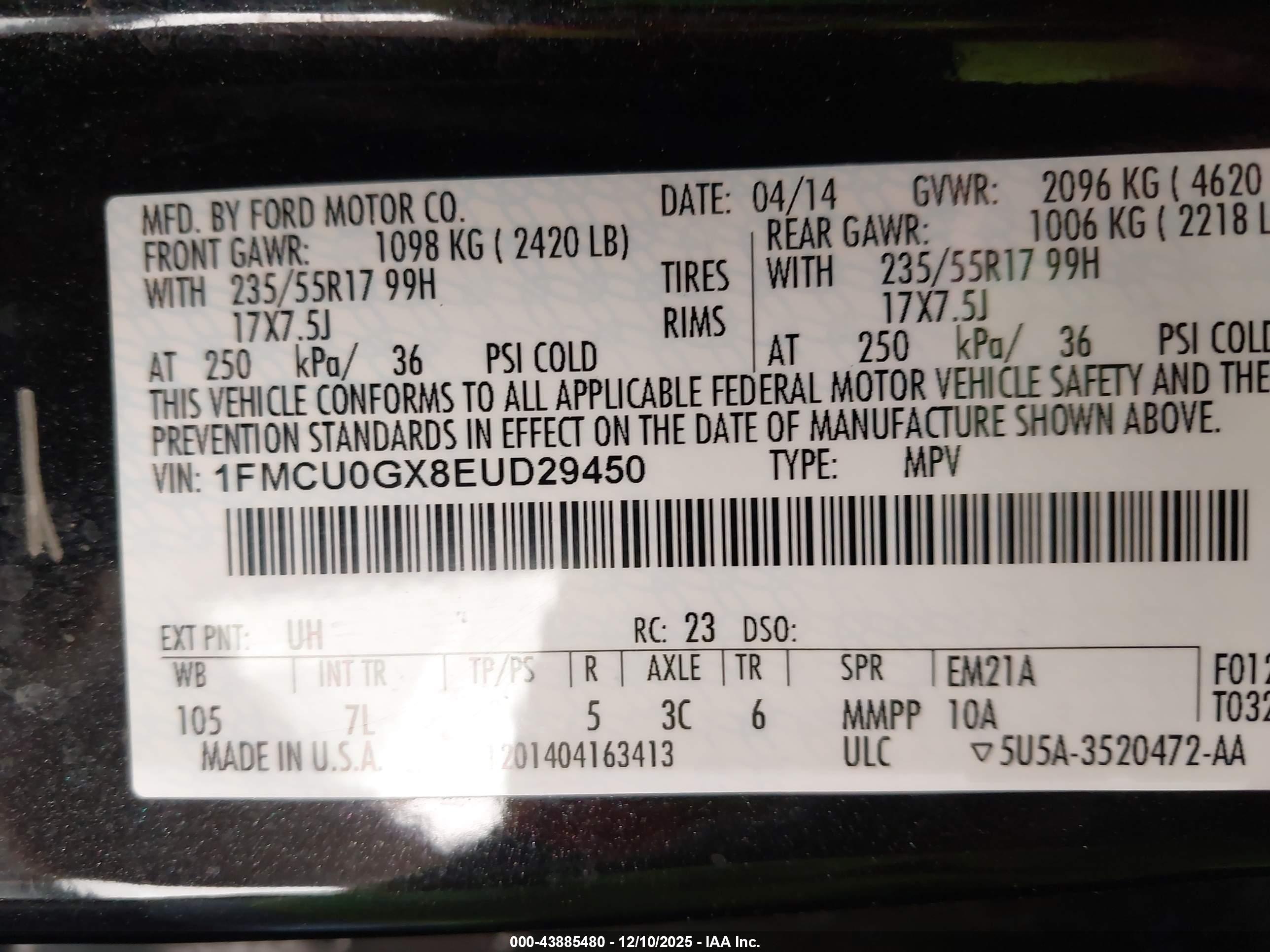 FORD ESCAPE image 9