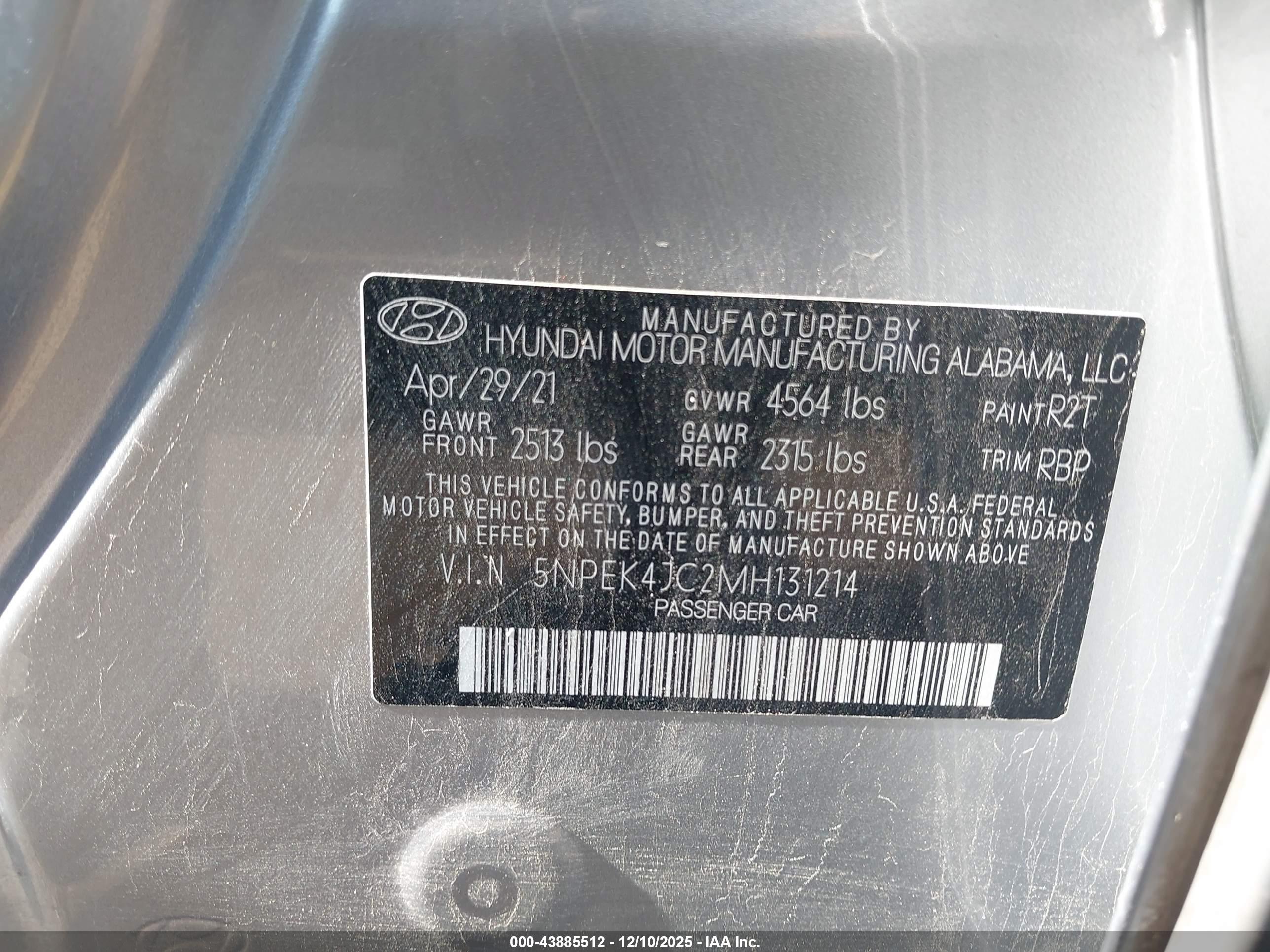 HYUNDAI SONATA image 9