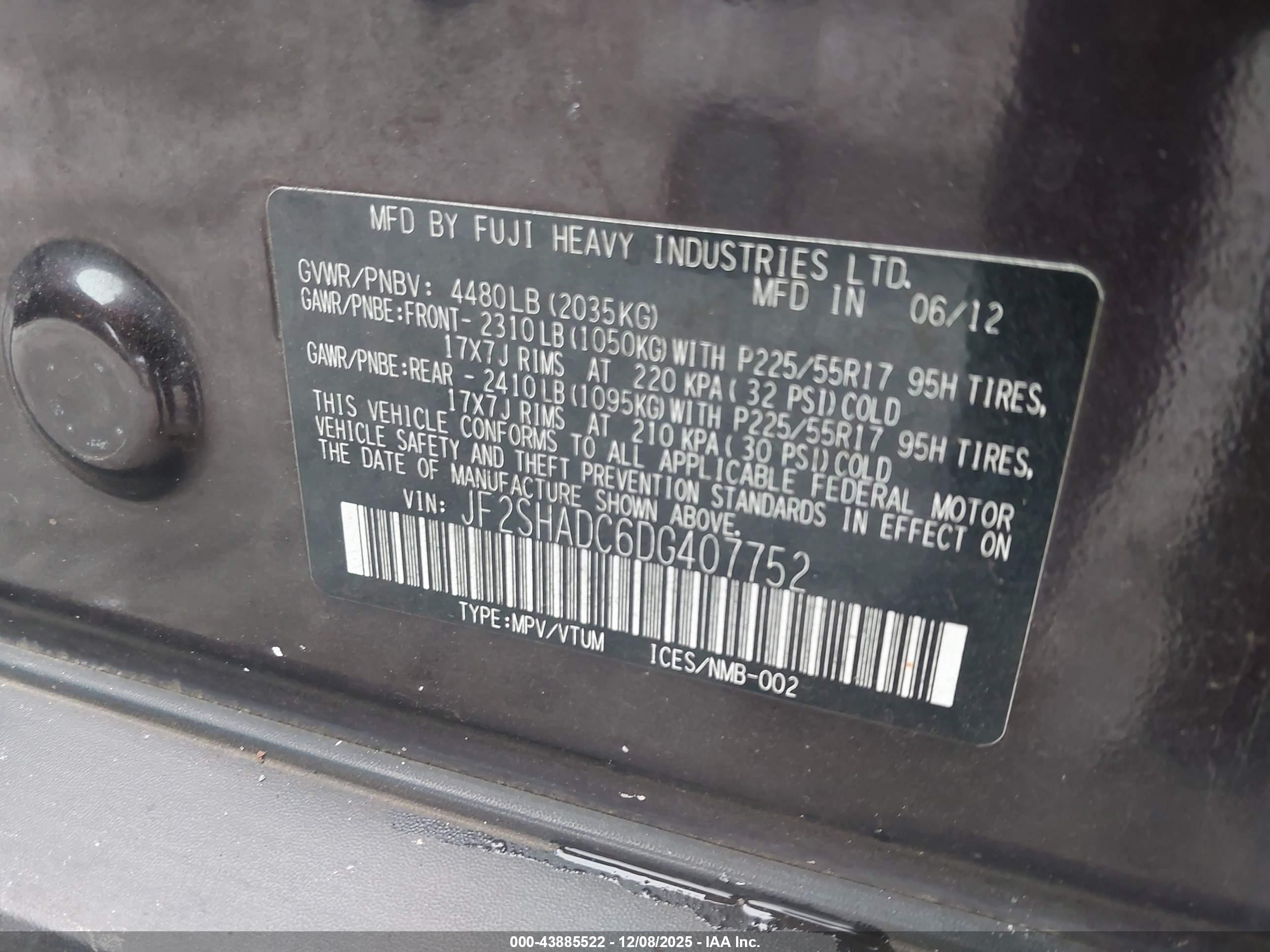 SUBARU FORESTER image 9