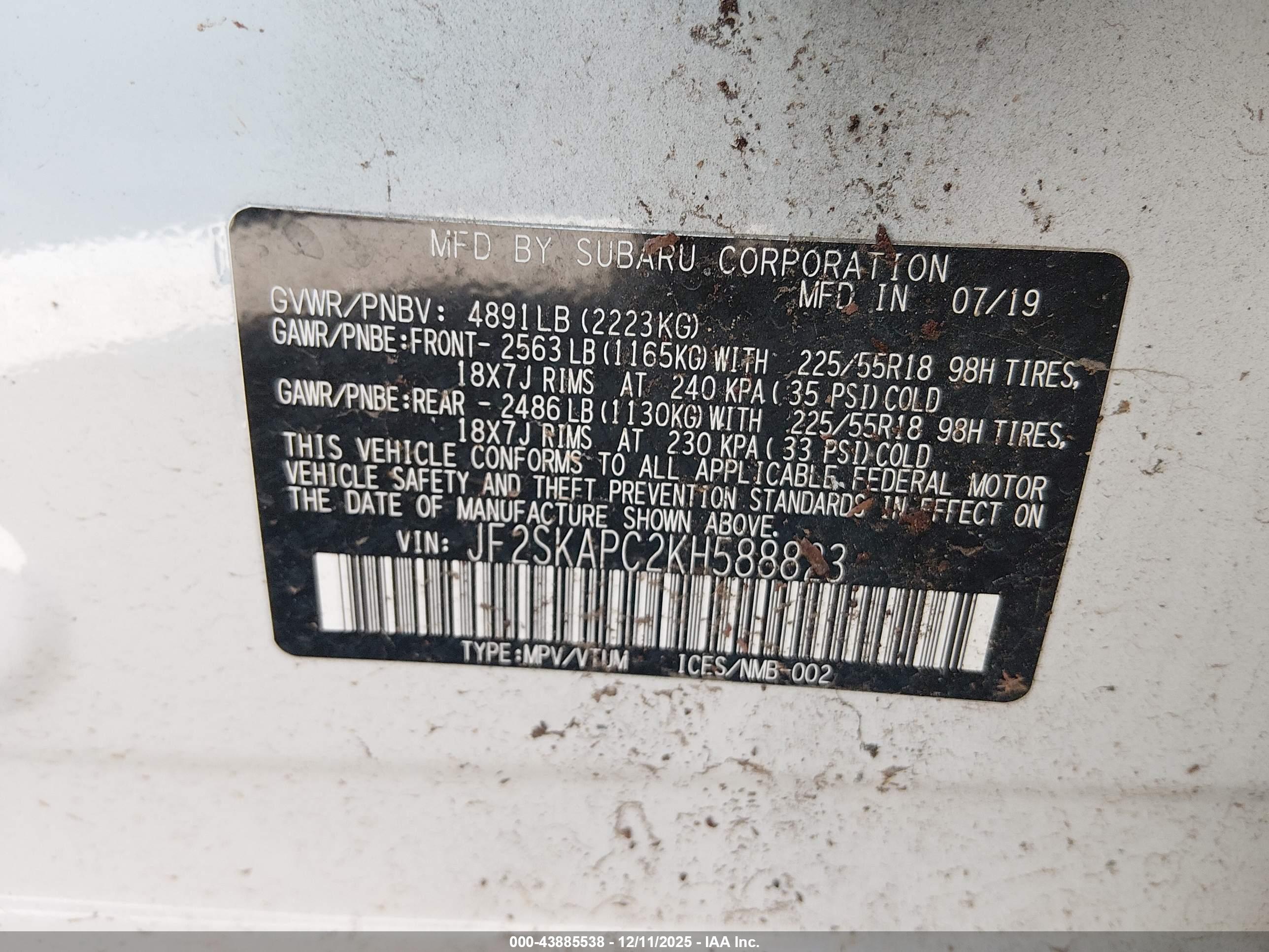 SUBARU FORESTER image 9