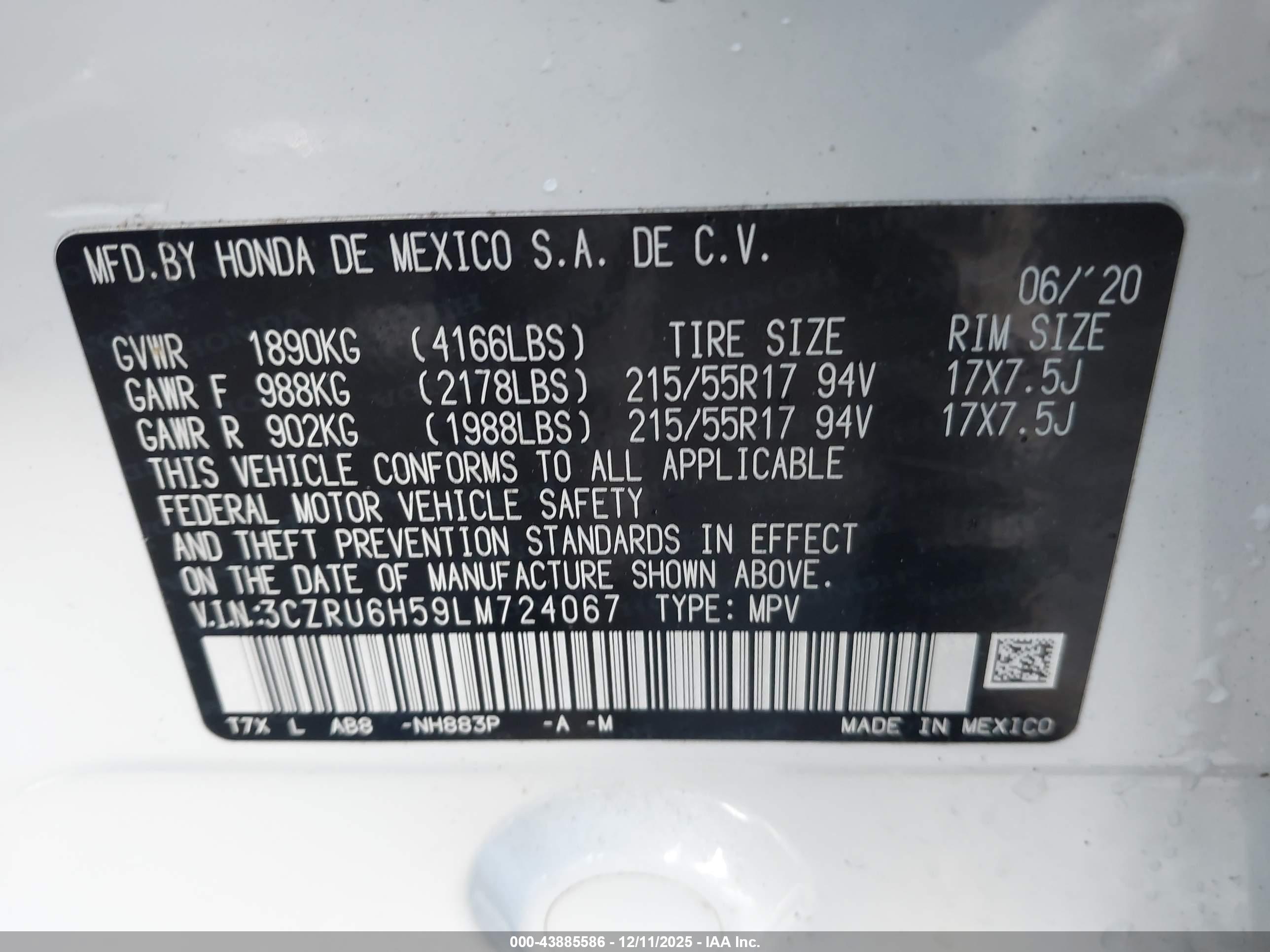 HONDA HR-V image 9