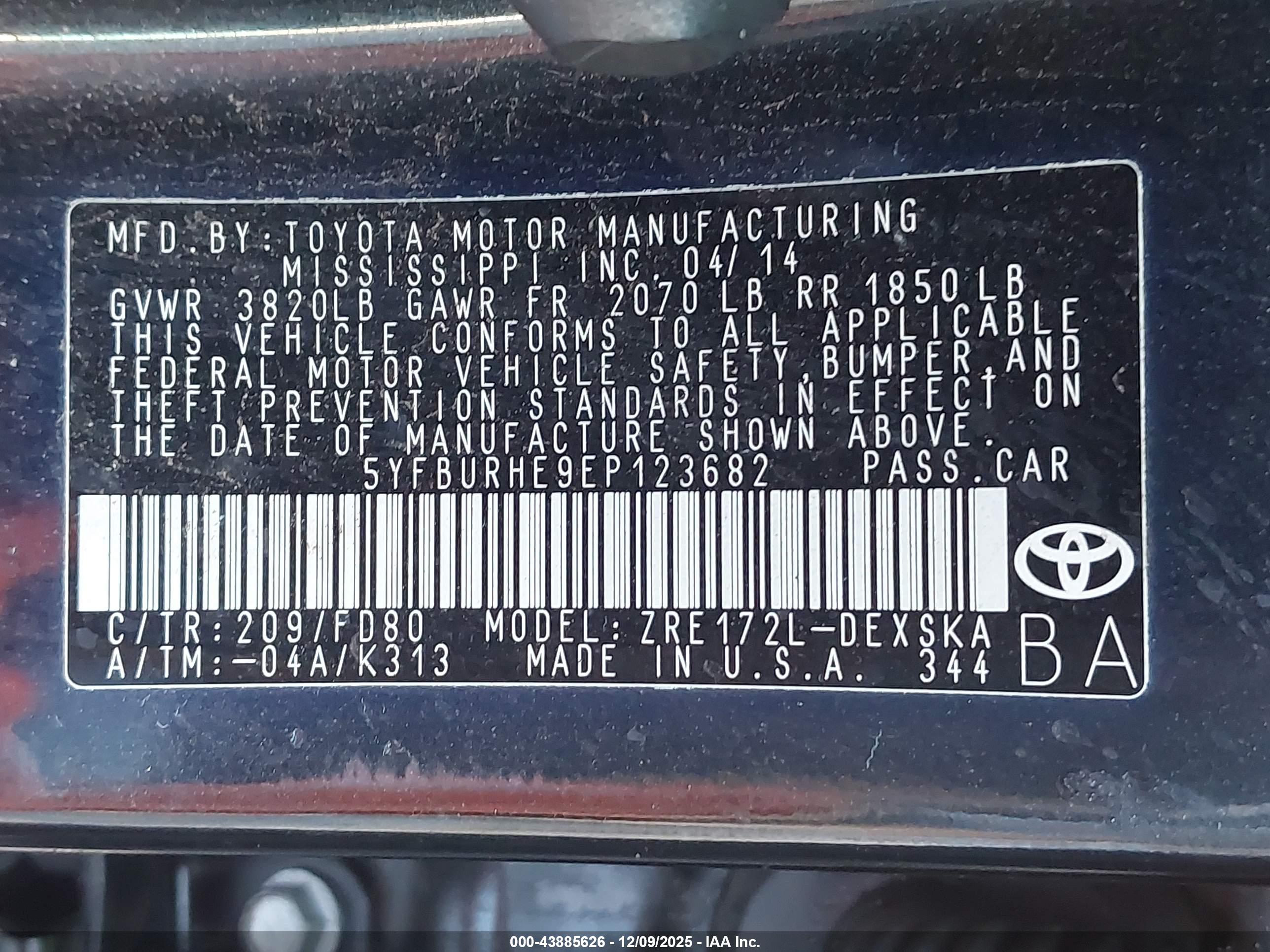 TOYOTA COROLLA image 9