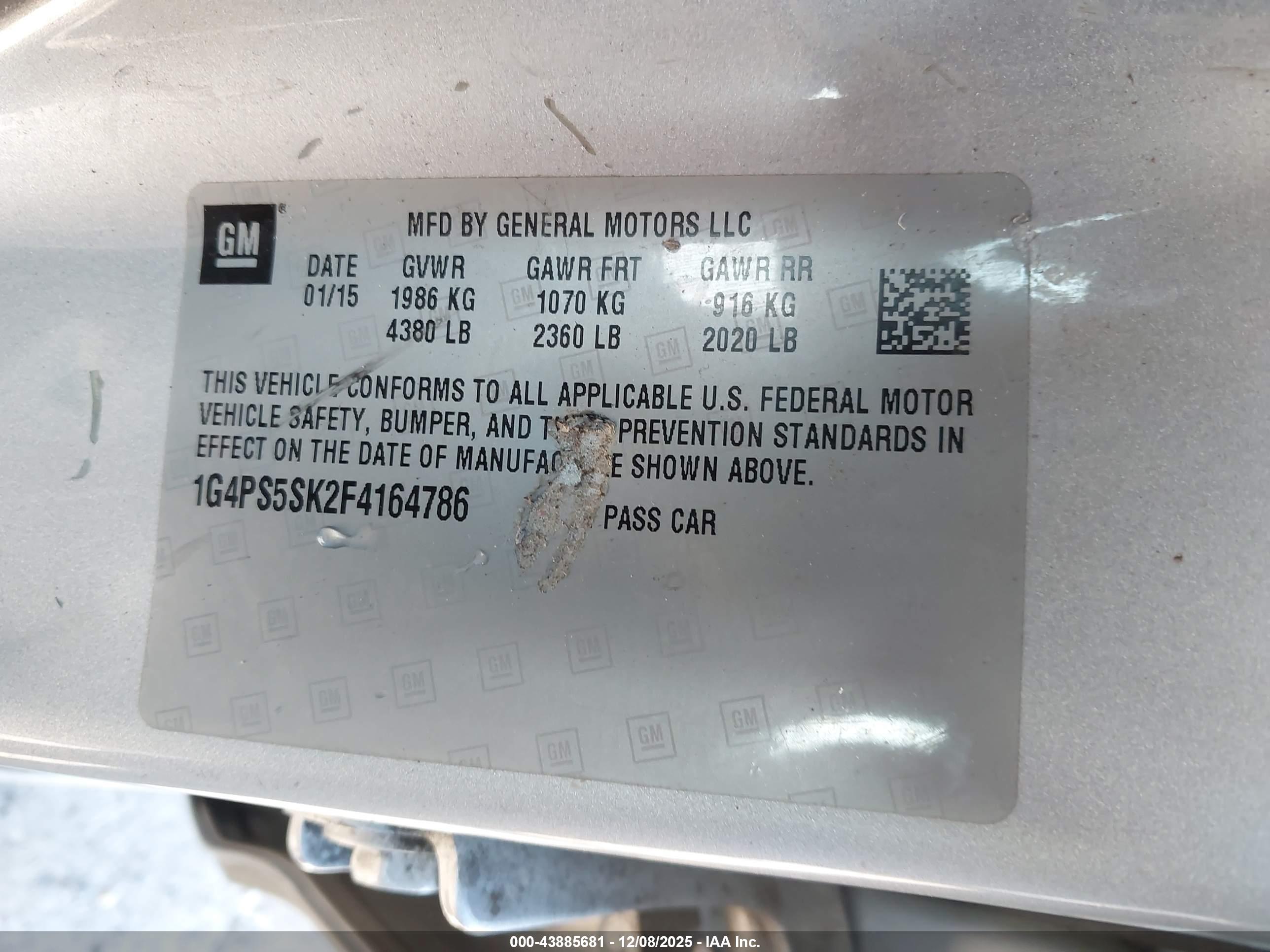 BUICK VERANO image 9