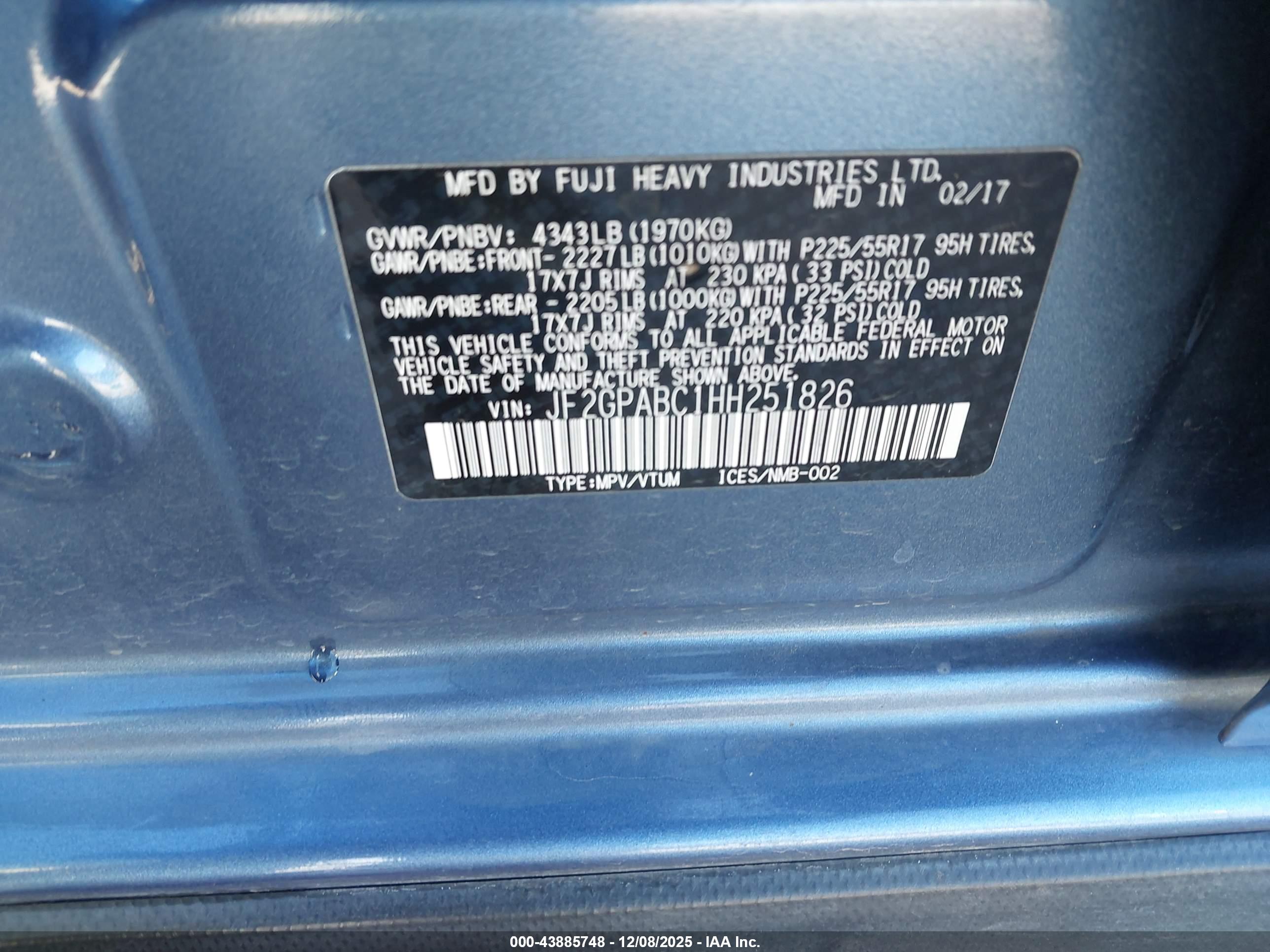 SUBARU CROSSTREK image 9