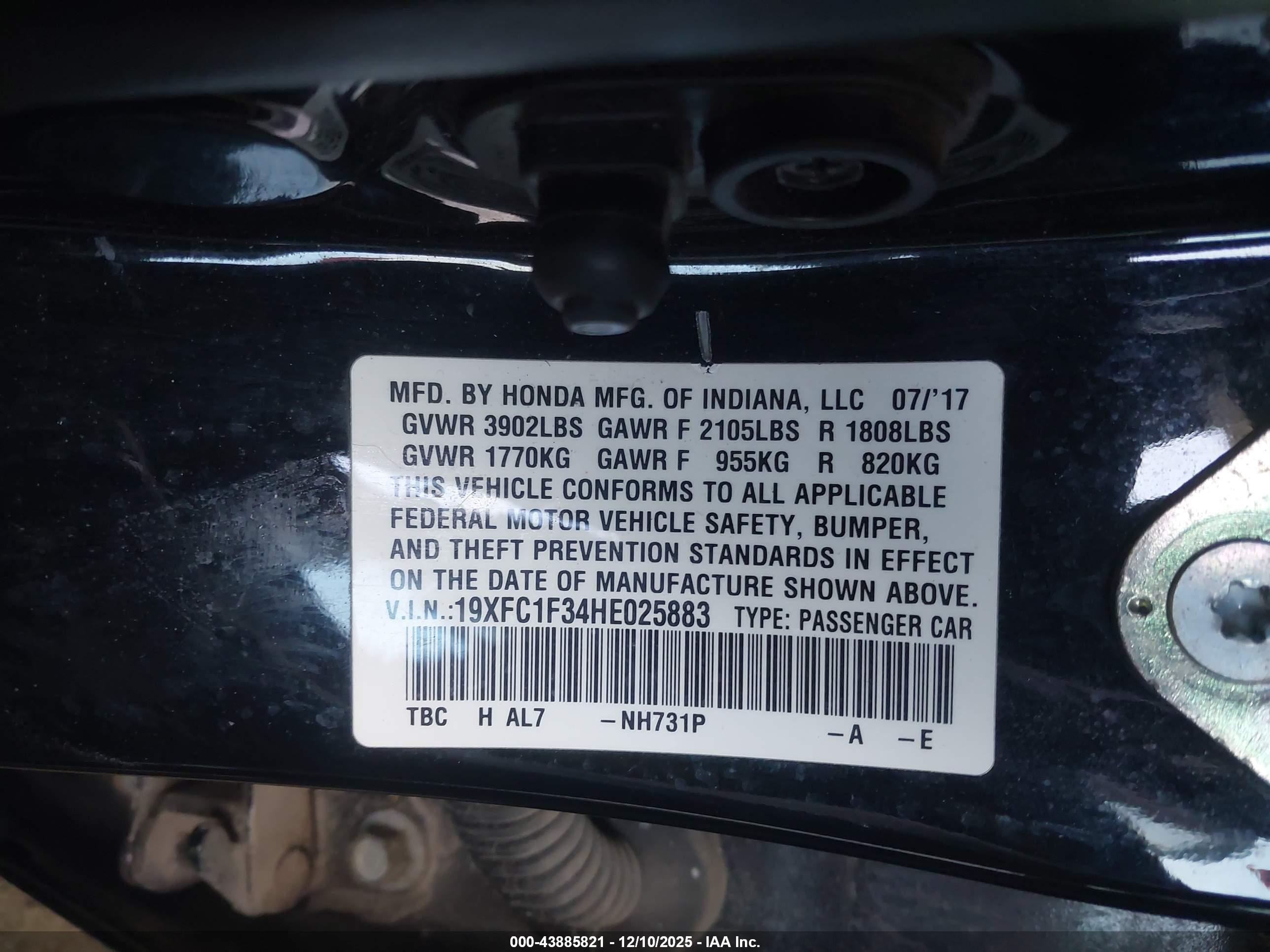 HONDA CIVIC image 9