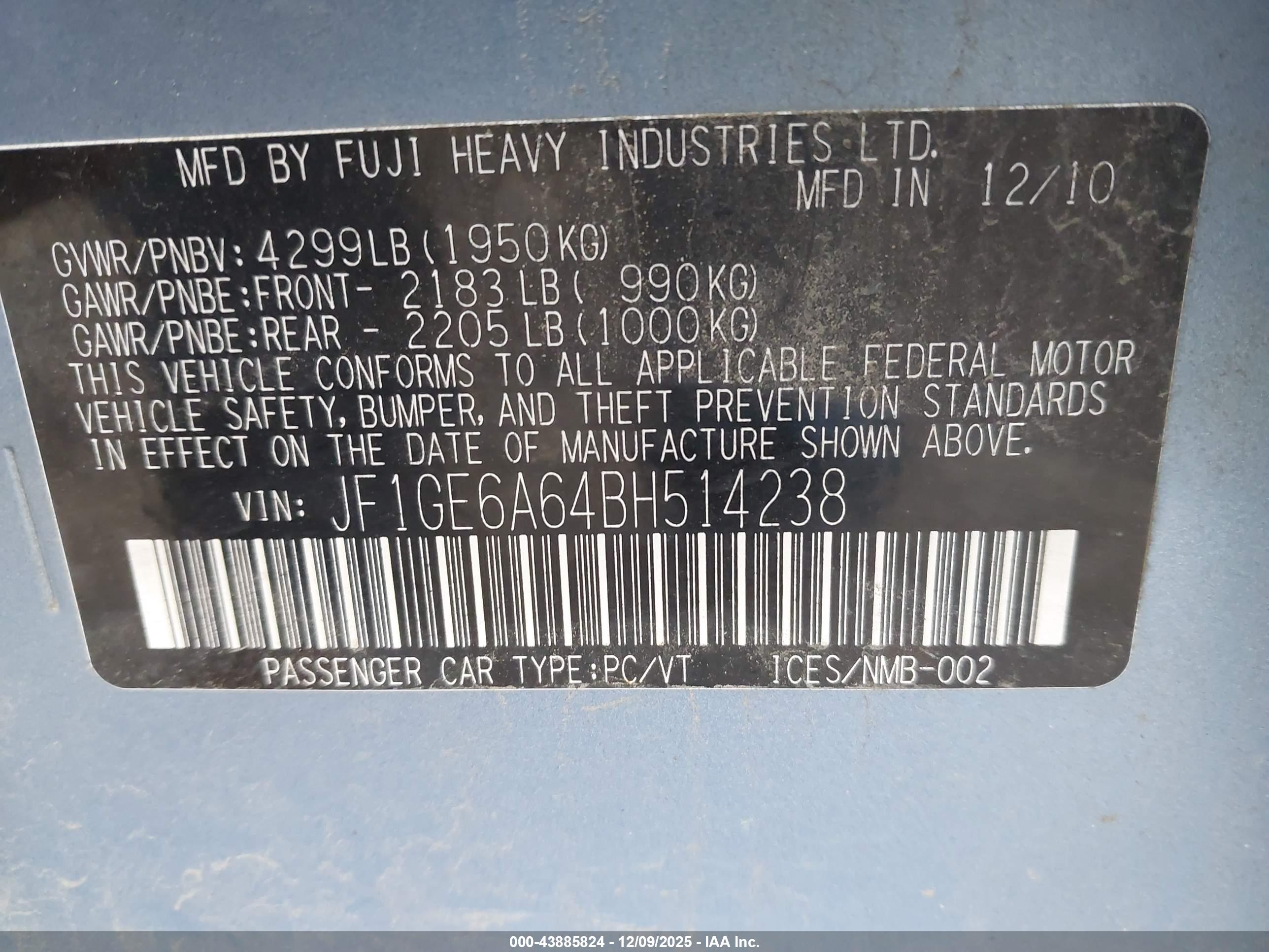 SUBARU IMPREZA image 9