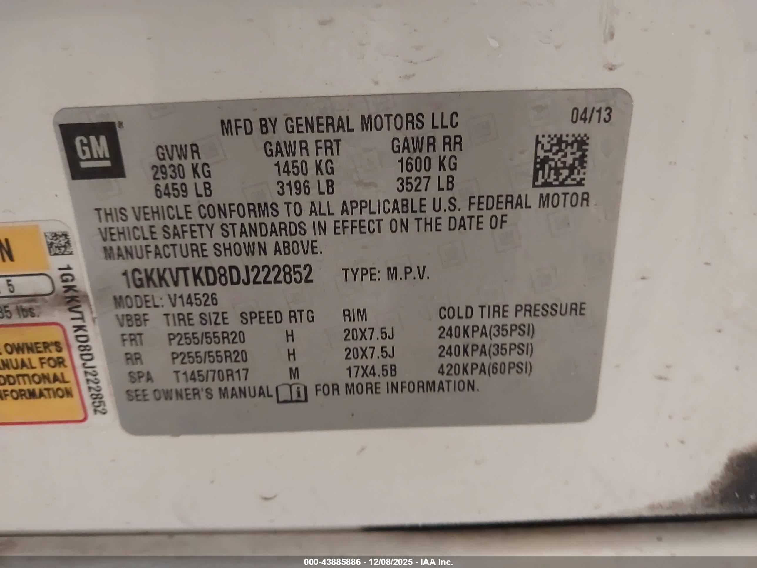 GMC ACADIA image 9