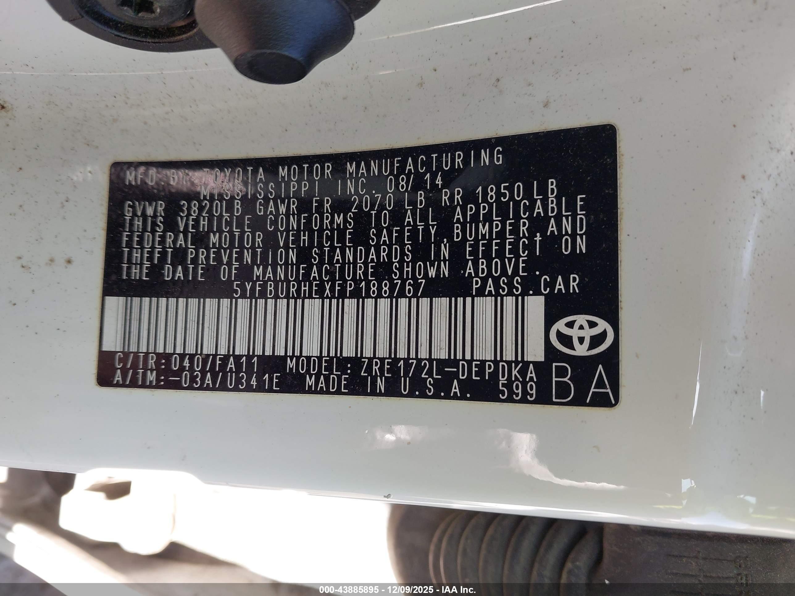 TOYOTA COROLLA image 9