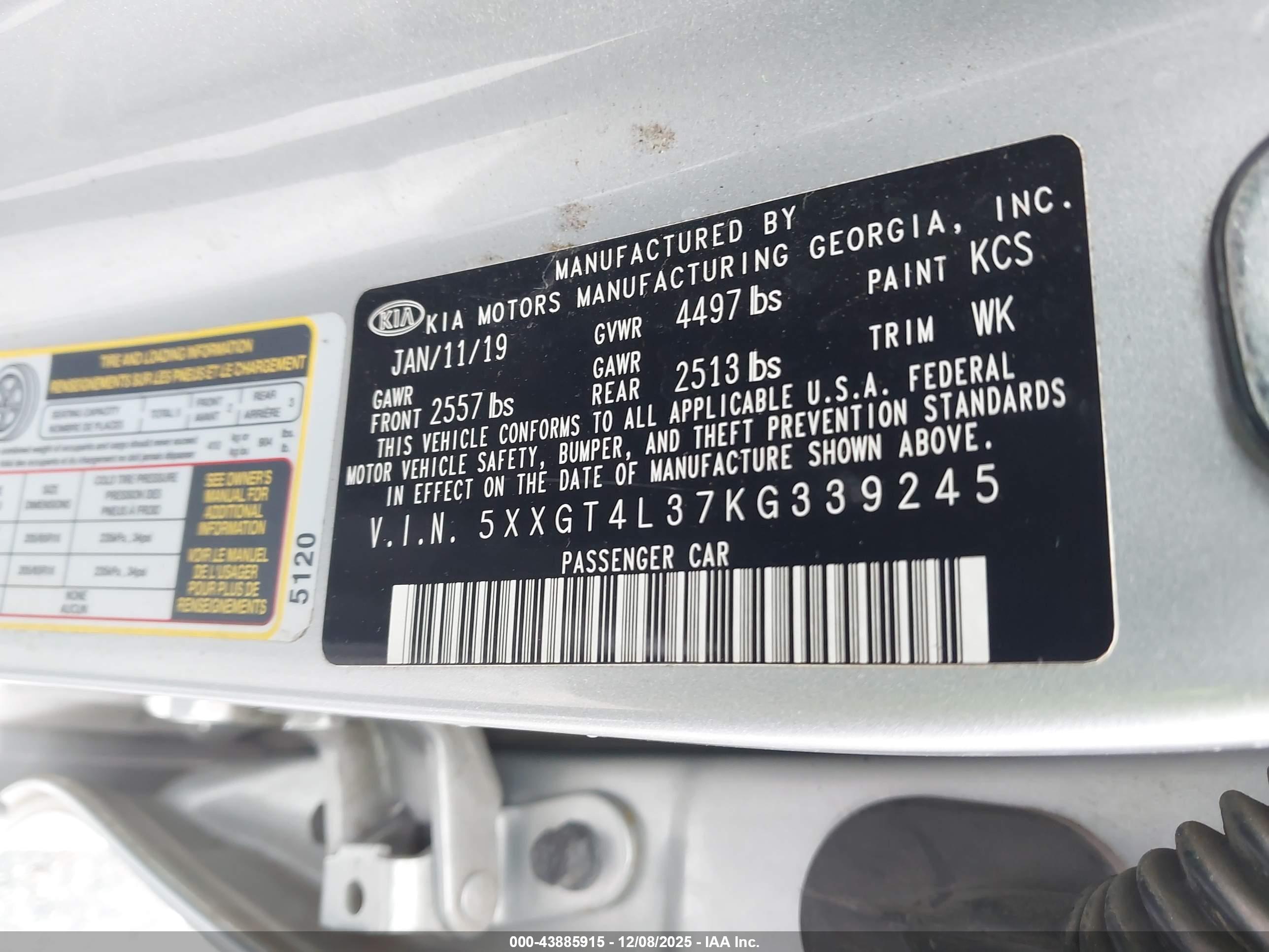 KIA OPTIMA image 9