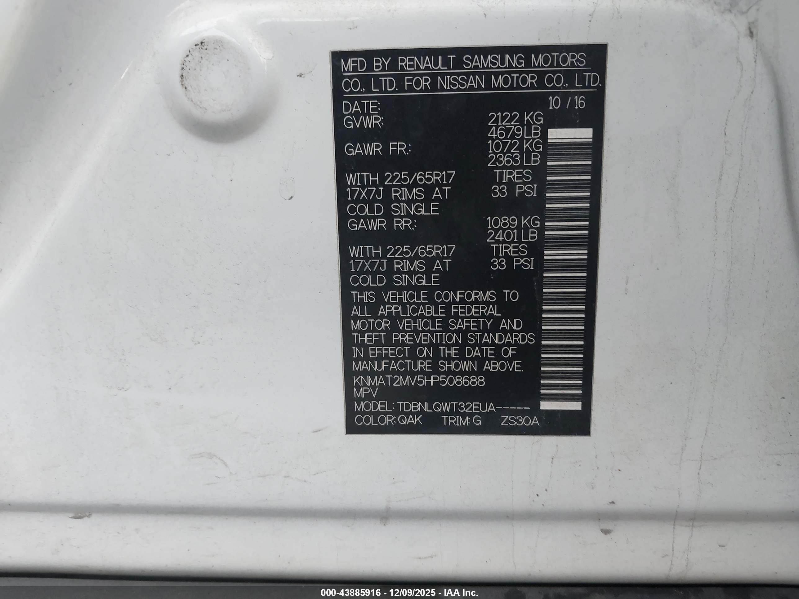 NISSAN ROGUE image 9