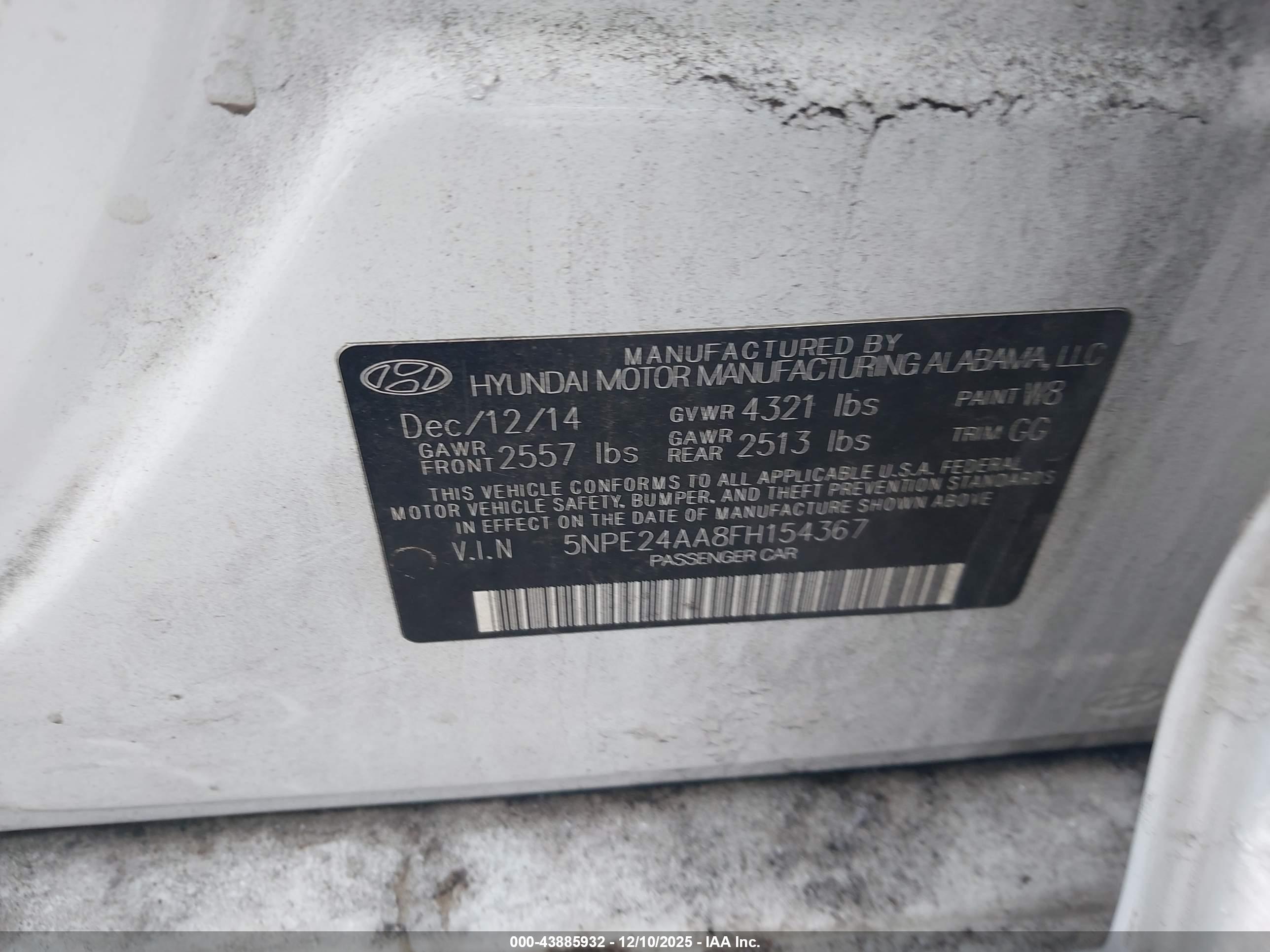 HYUNDAI SONATA image 9