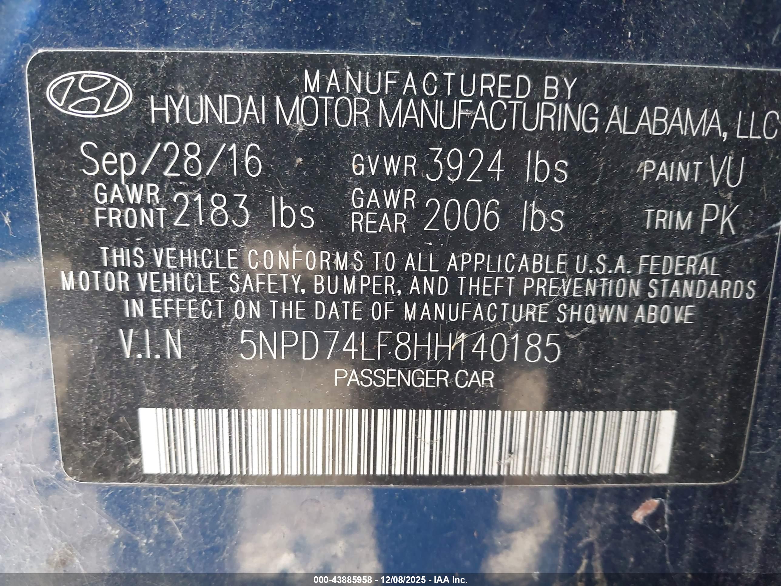 HYUNDAI ELANTRA image 9