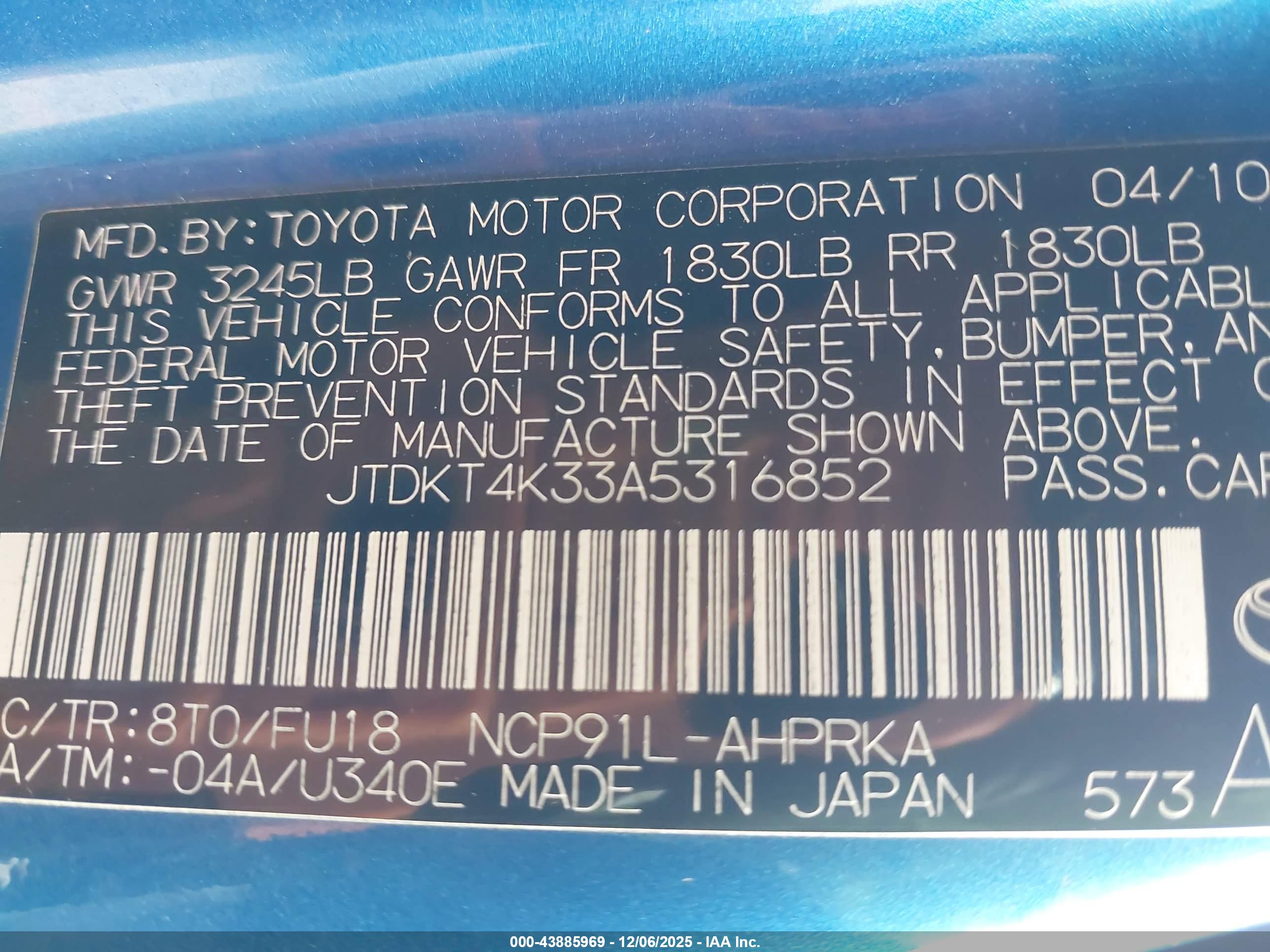 TOYOTA YARIS image 9