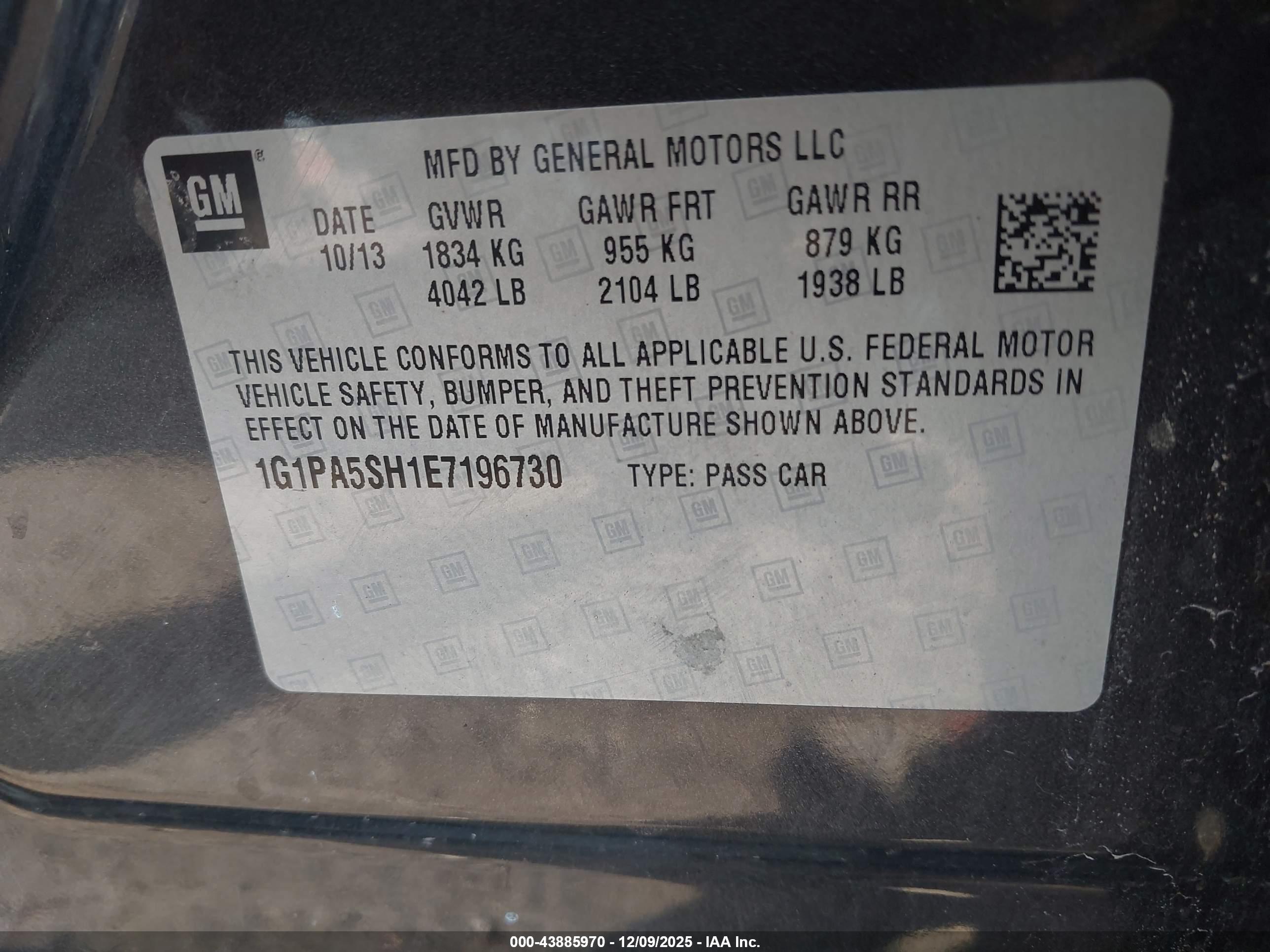 CHEVROLET CRUZE image 9