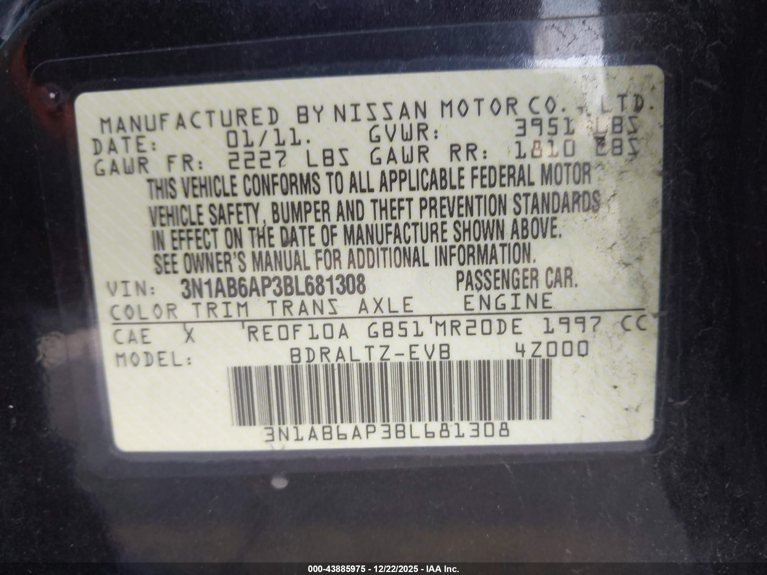 NISSAN SENTRA image 9