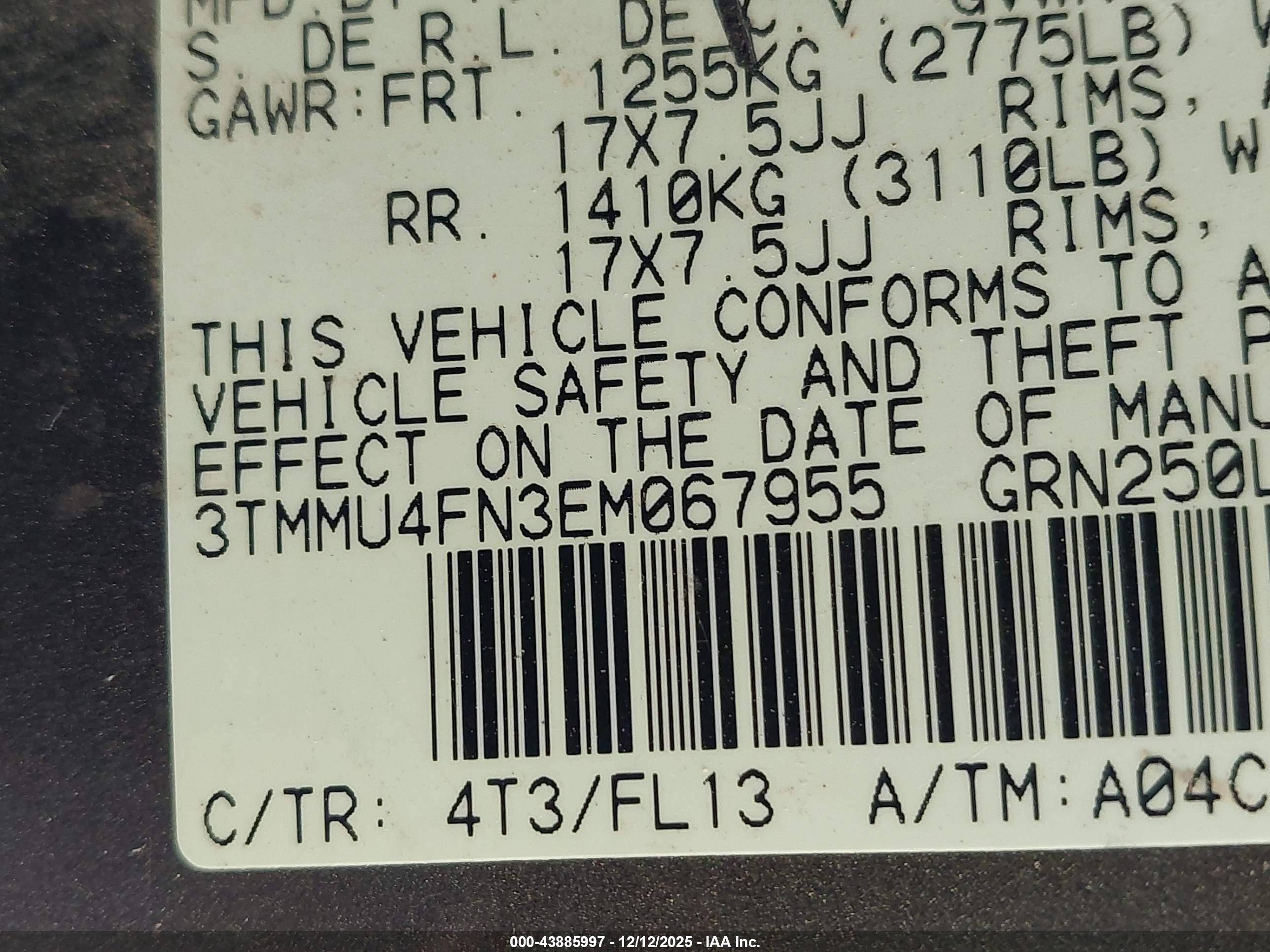 TOYOTA TACOMA image 9