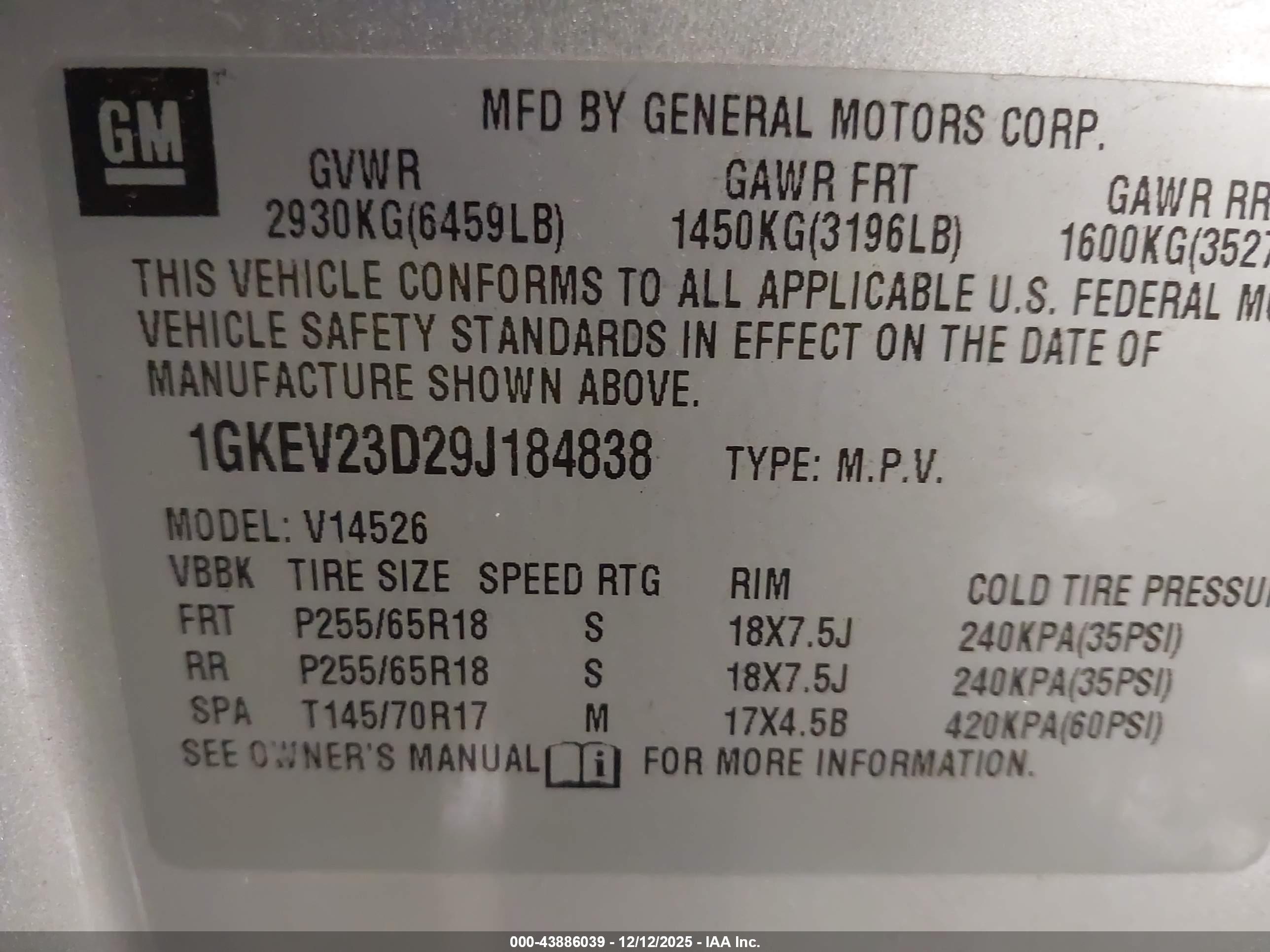 GMC ACADIA image 9