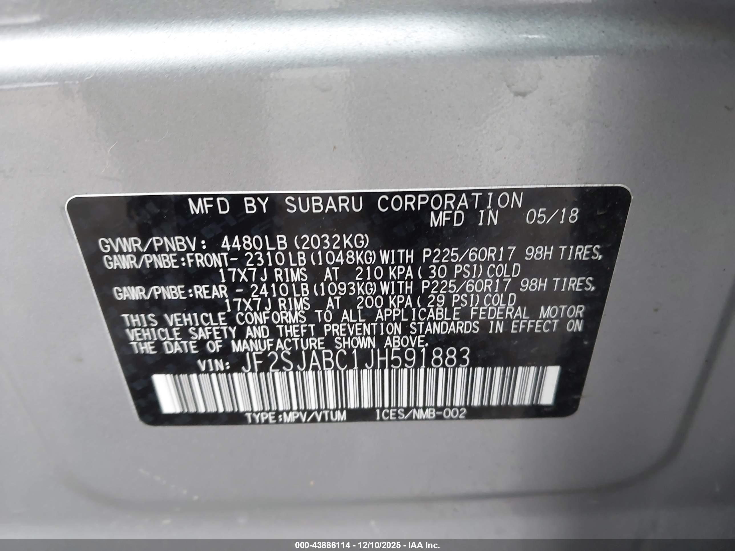 SUBARU FORESTER image 9