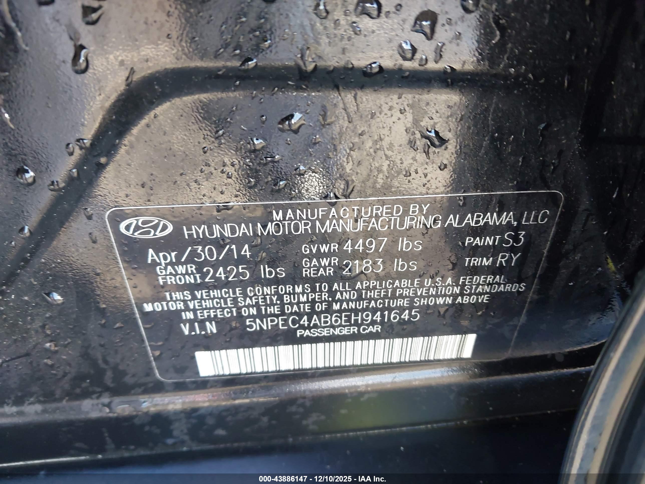 HYUNDAI SONATA image 9