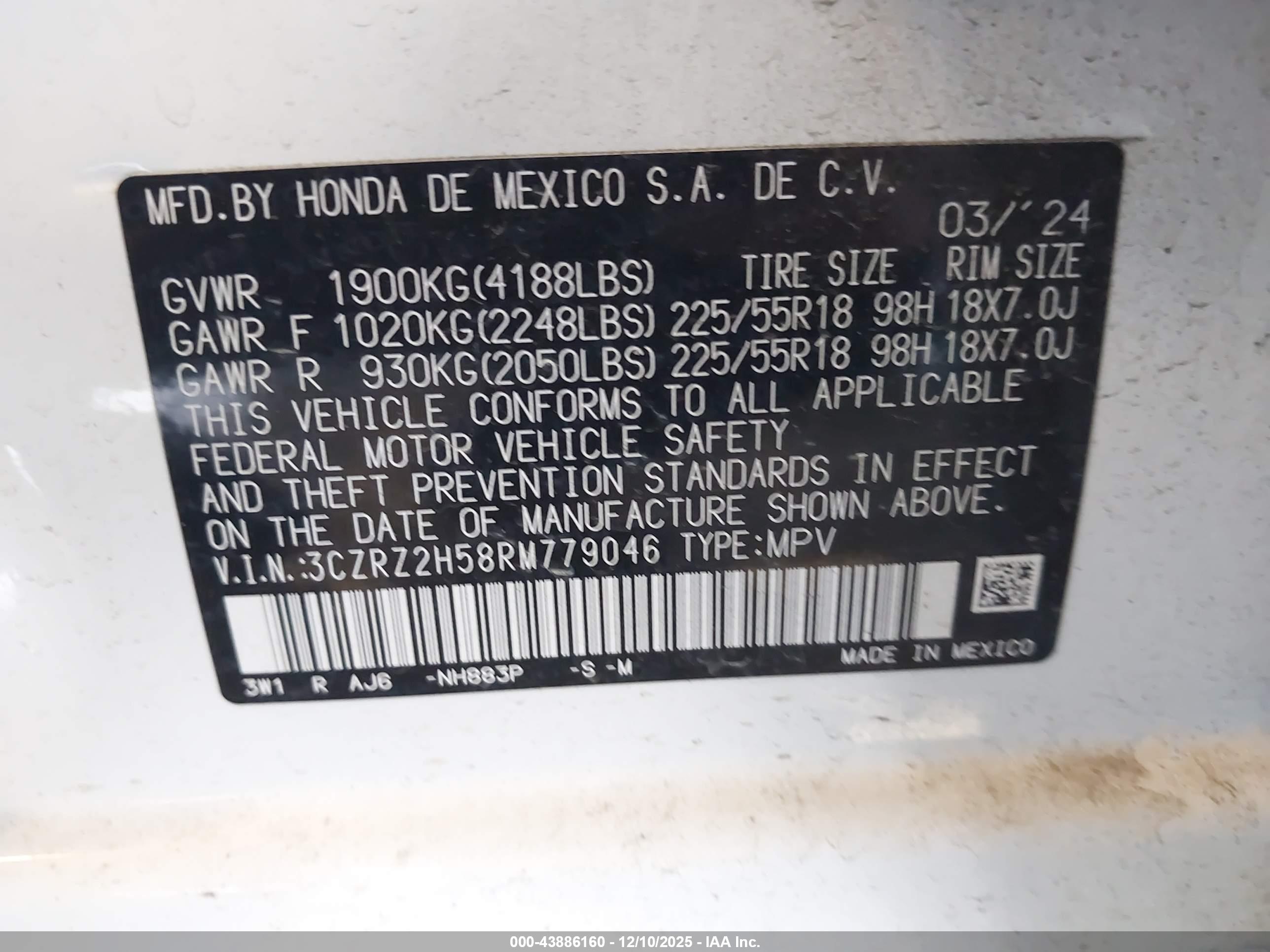 HONDA HR-V image 9