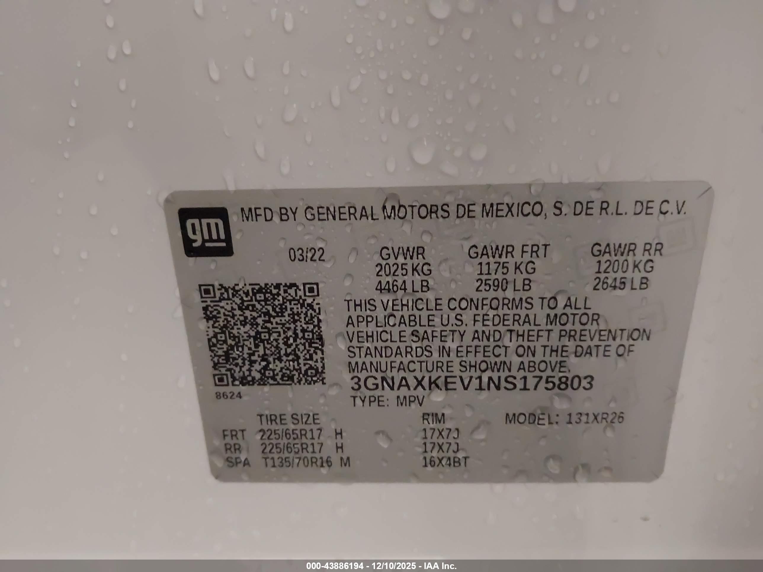 CHEVROLET EQUINOX image 9