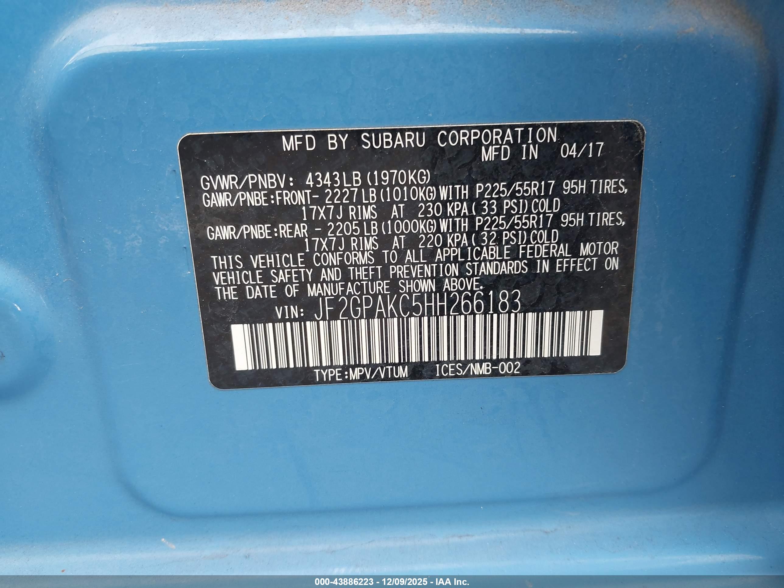 SUBARU CROSSTREK image 9