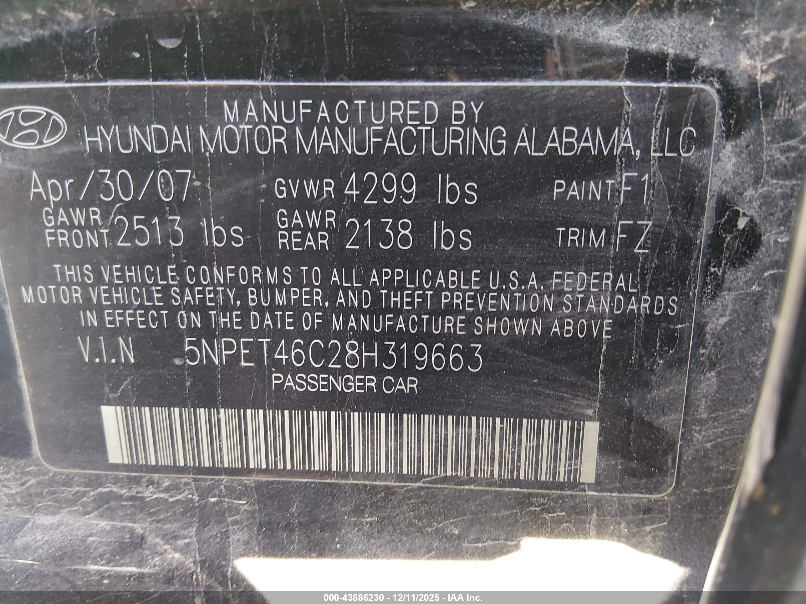 HYUNDAI SONATA image 9