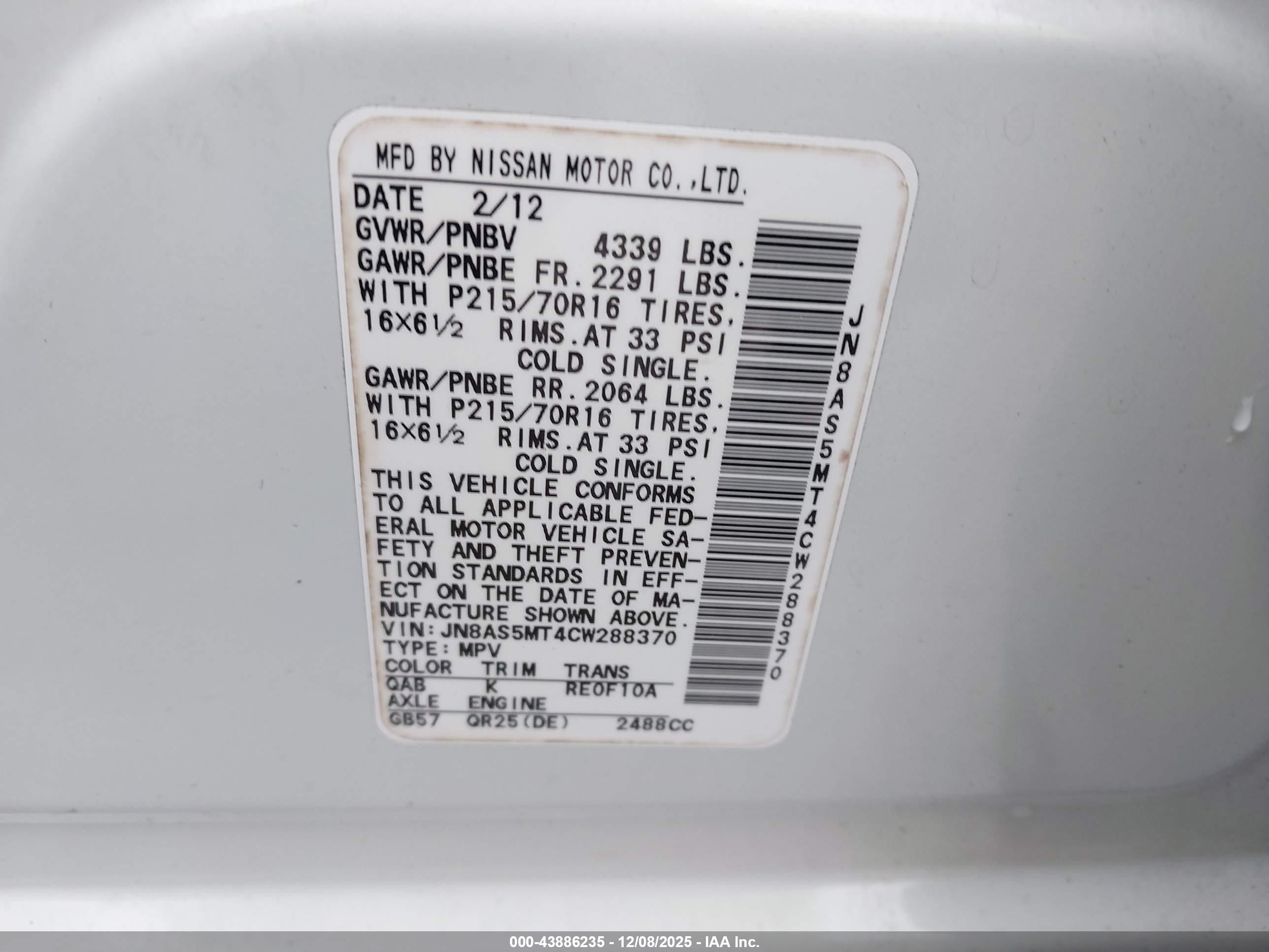 NISSAN ROGUE image 9