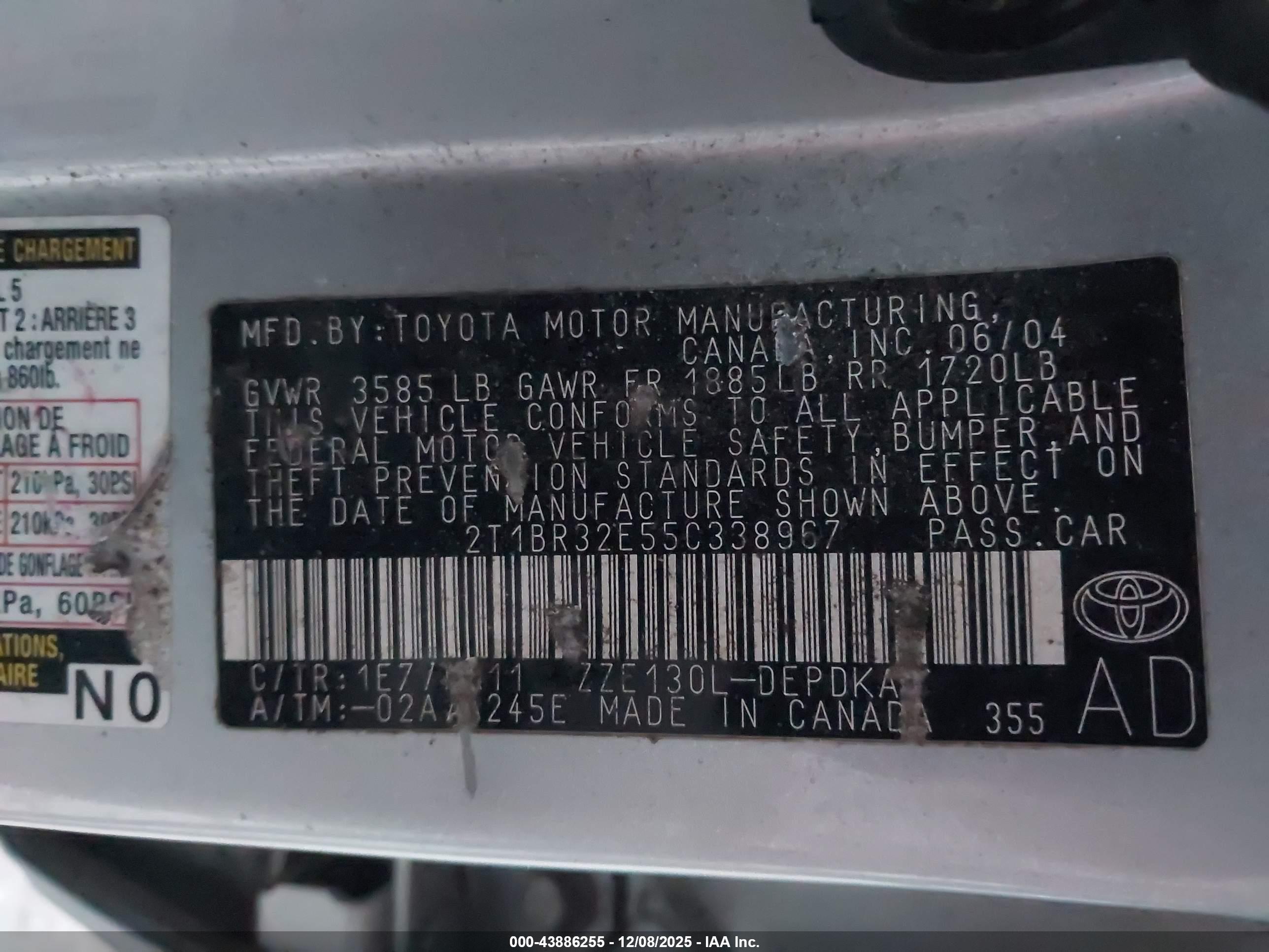 TOYOTA COROLLA image 9