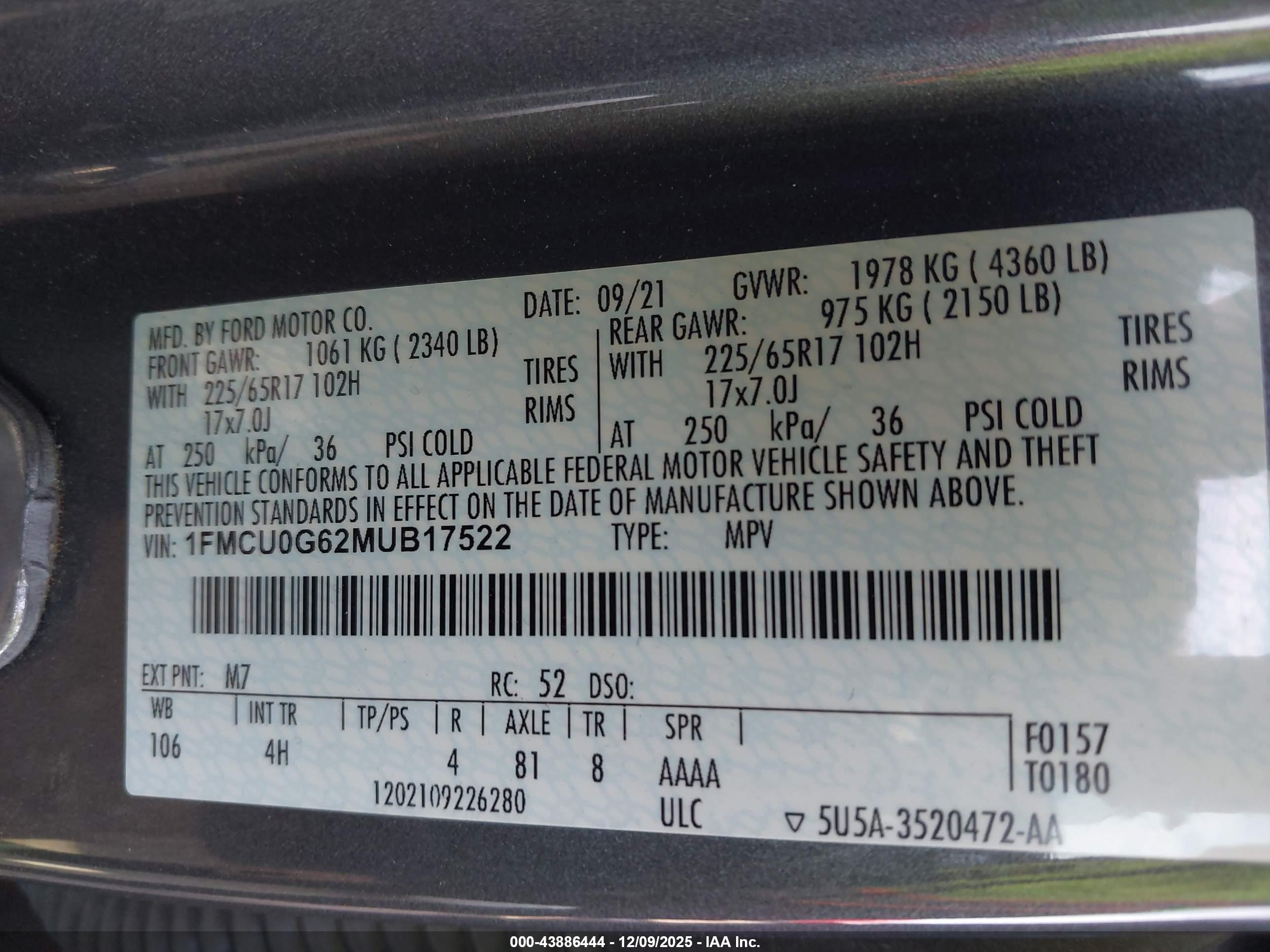 FORD ESCAPE image 9