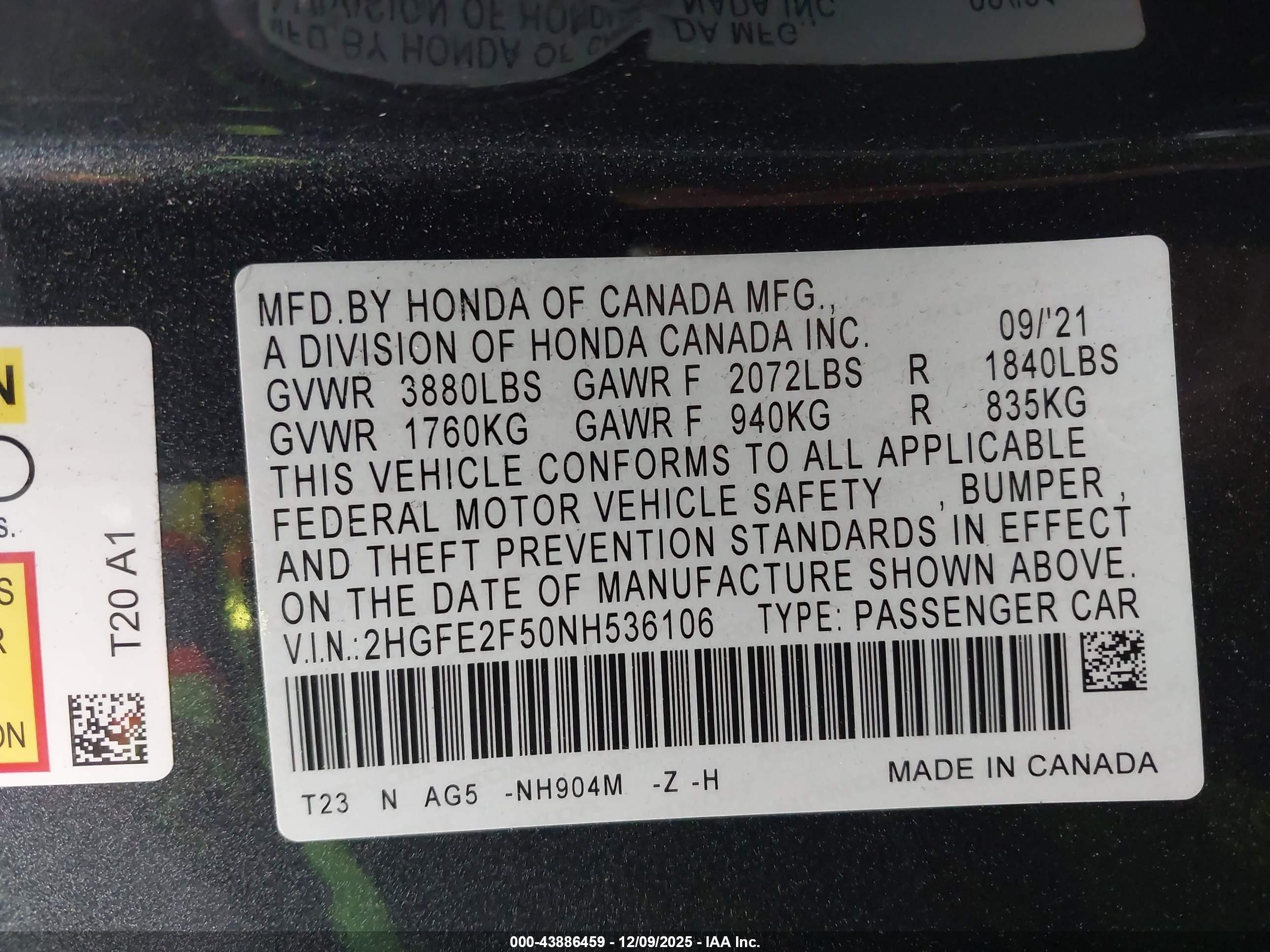 HONDA CIVIC image 9