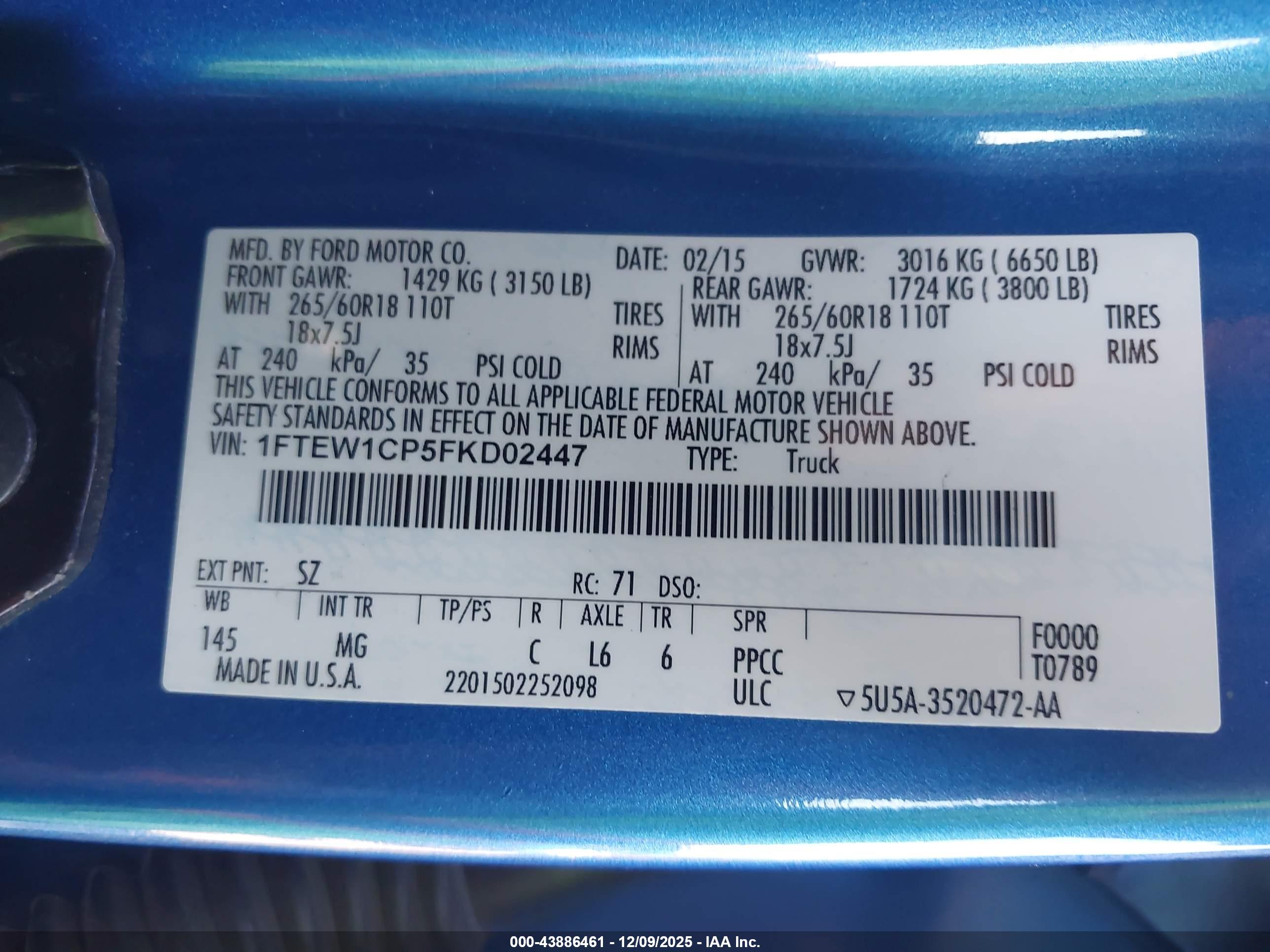 FORD F-150 image 9