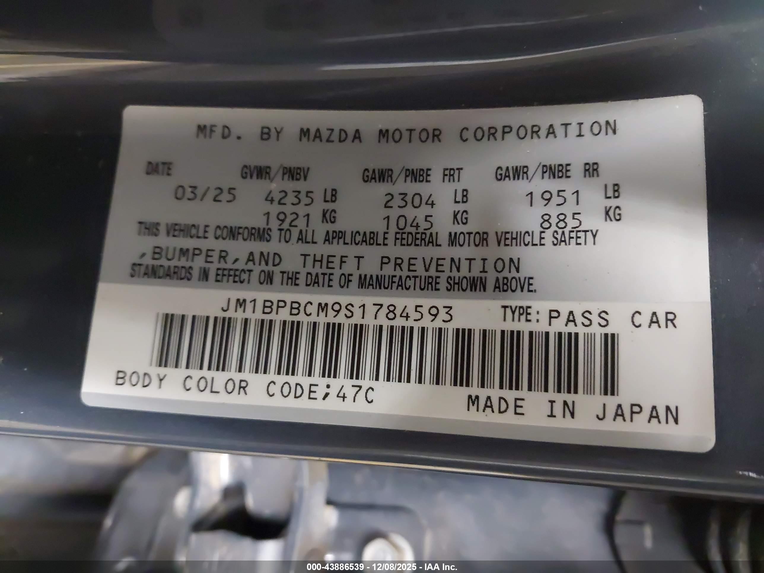 MAZDA MAZDA3 image 9
