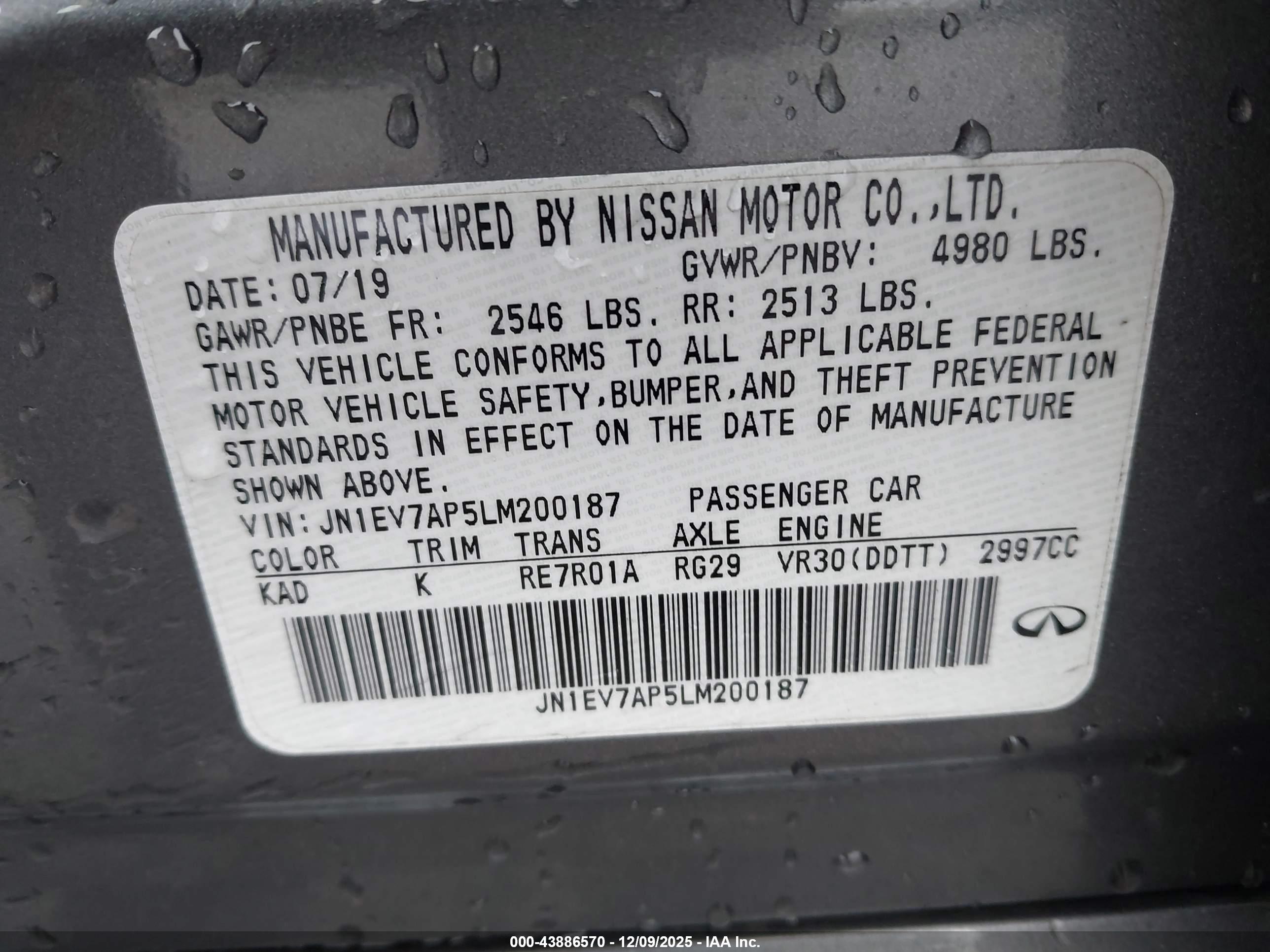 INFINITI Q50 image 9