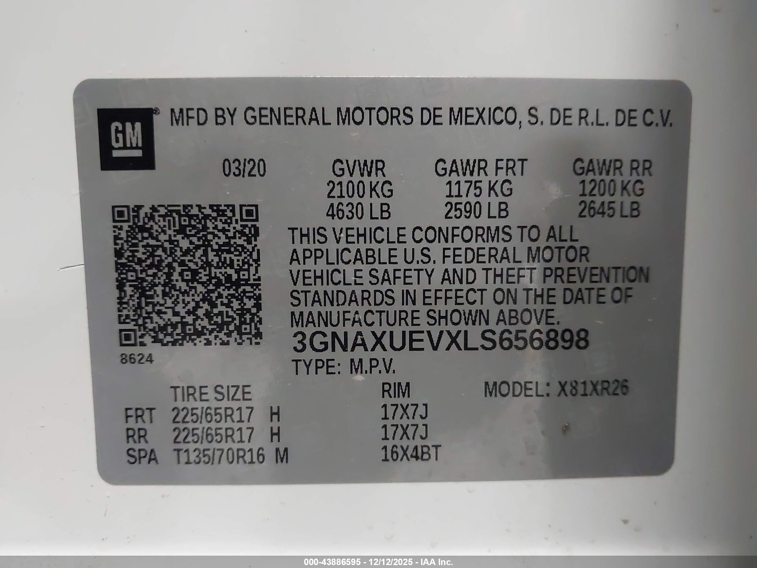 CHEVROLET EQUINOX image 9