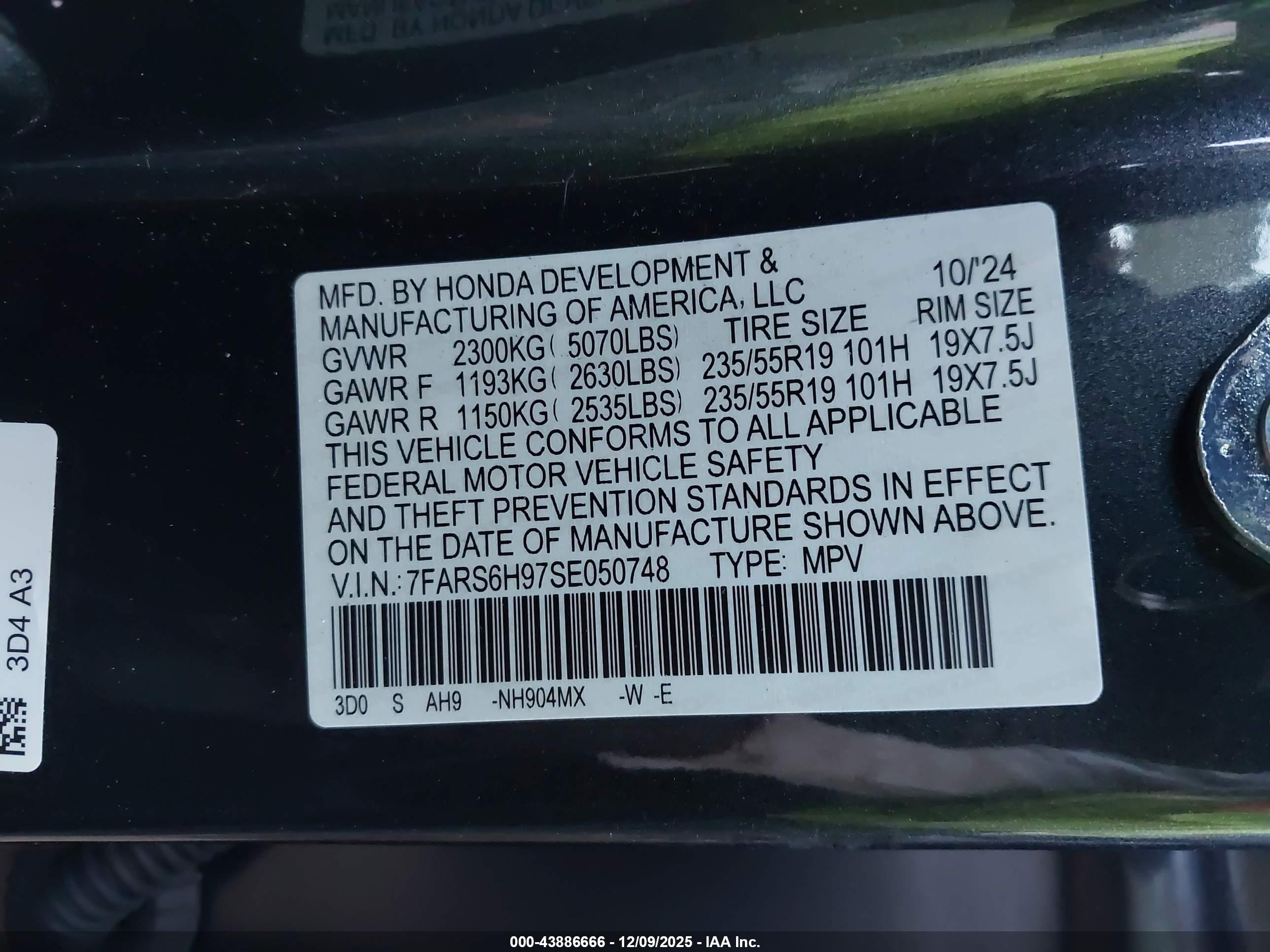 HONDA CR-V image 9