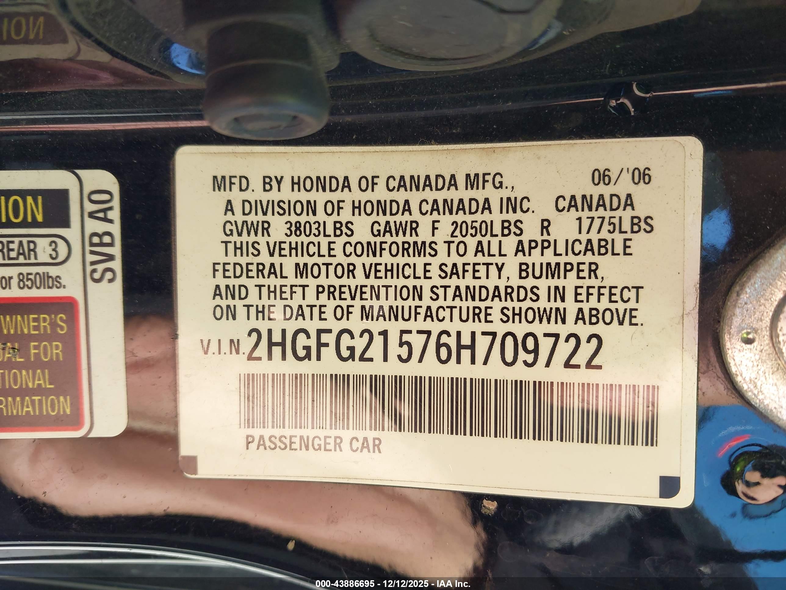 HONDA CIVIC image 9