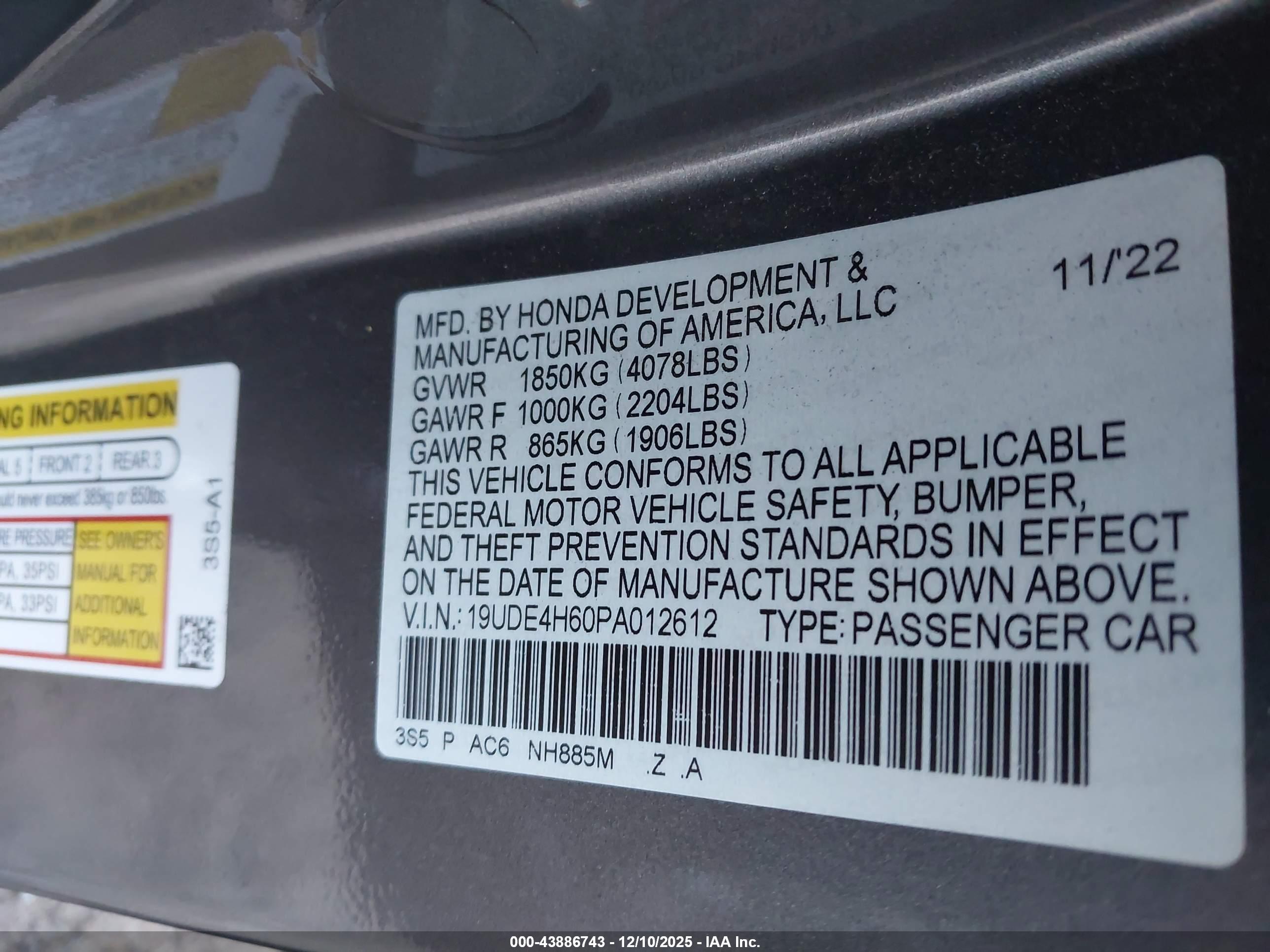 ACURA INTEGRA image 9