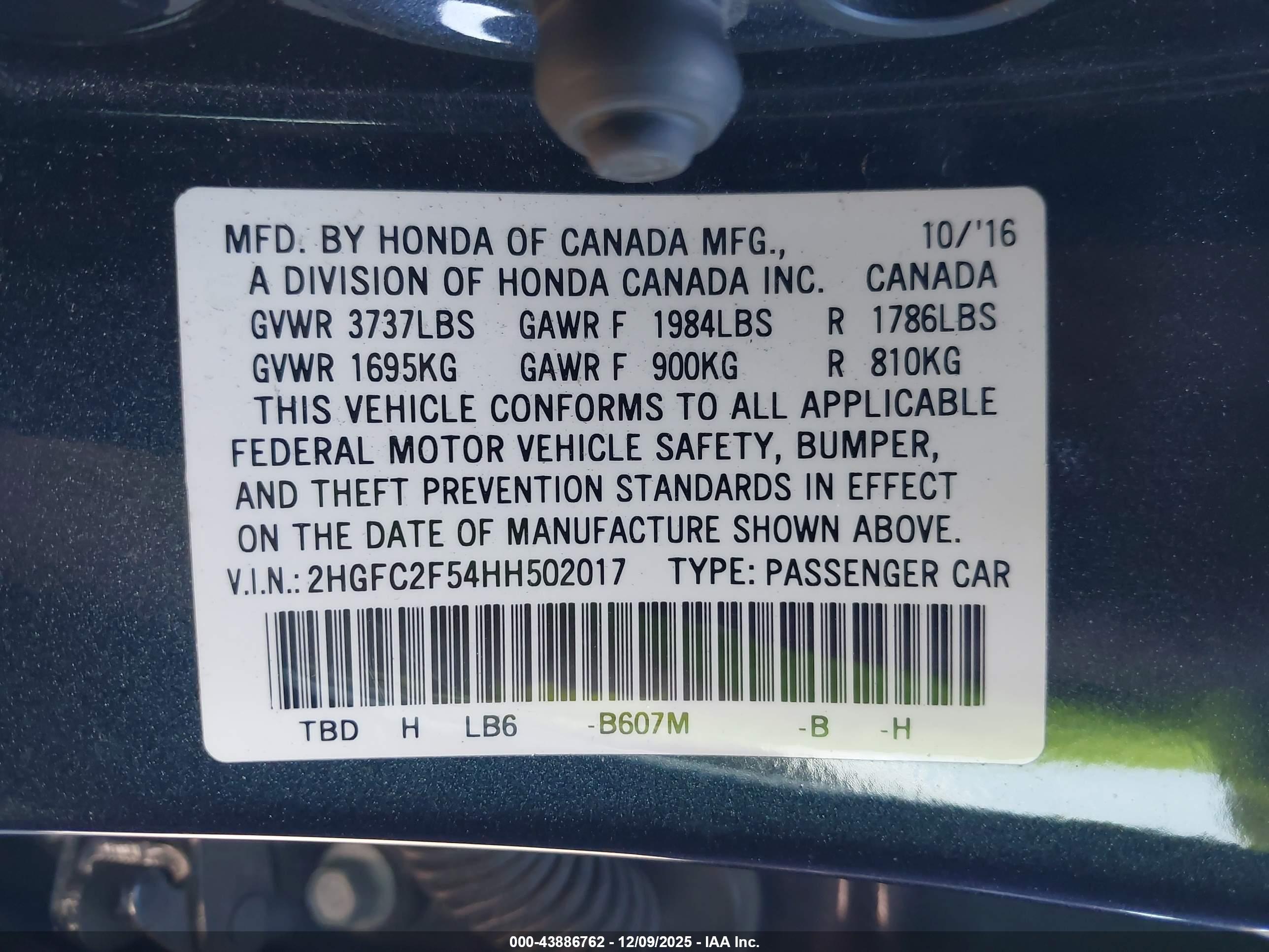 HONDA CIVIC image 9