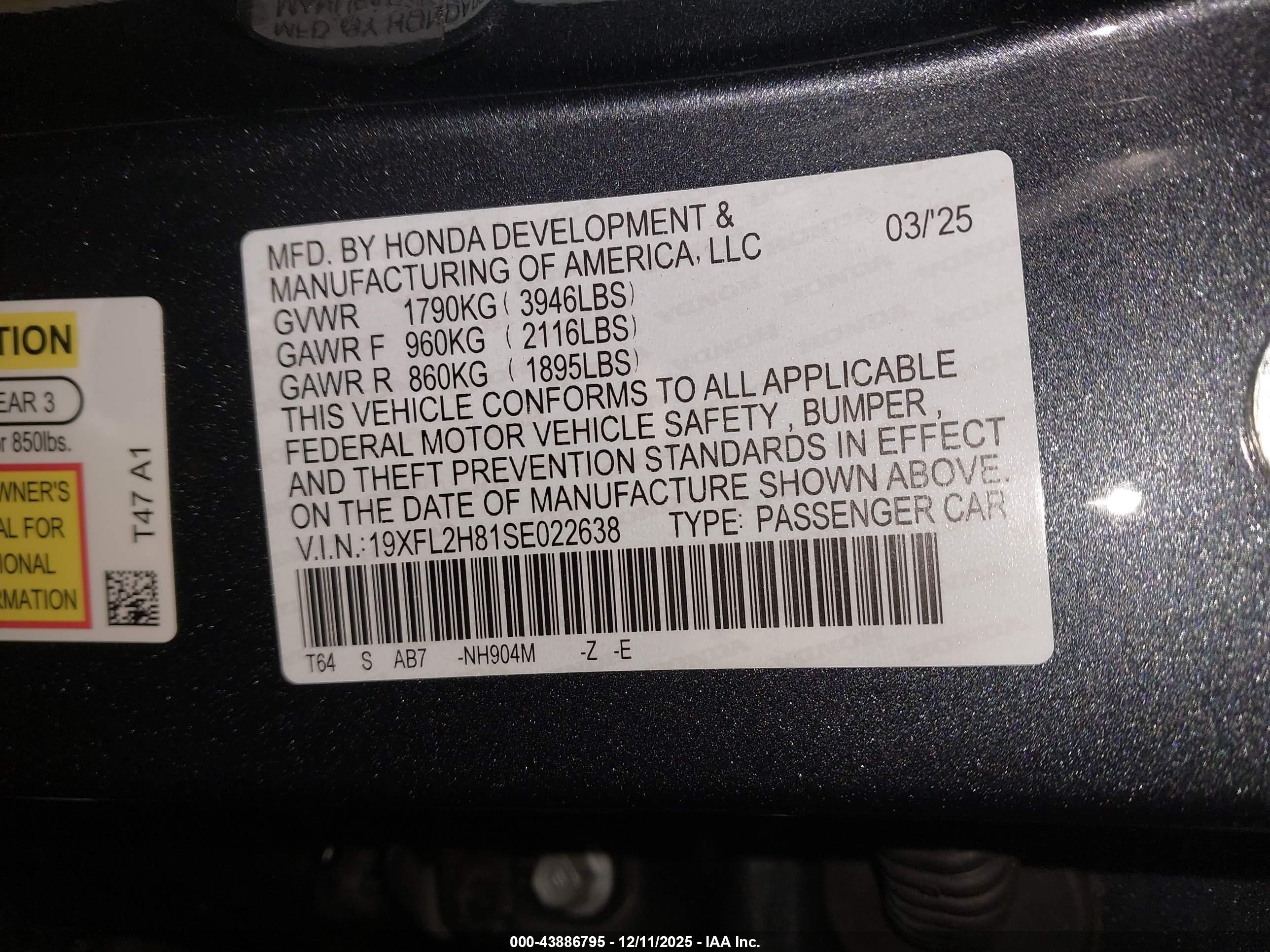 HONDA CIVIC image 9