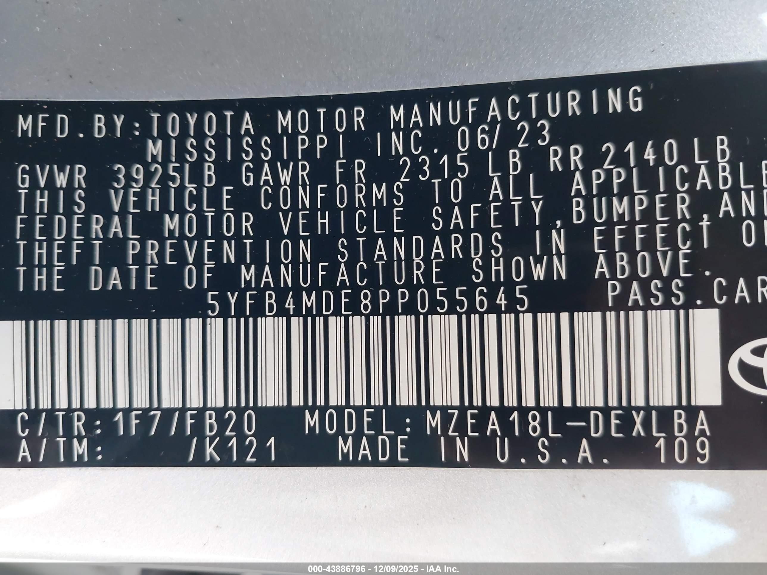 TOYOTA COROLLA image 9