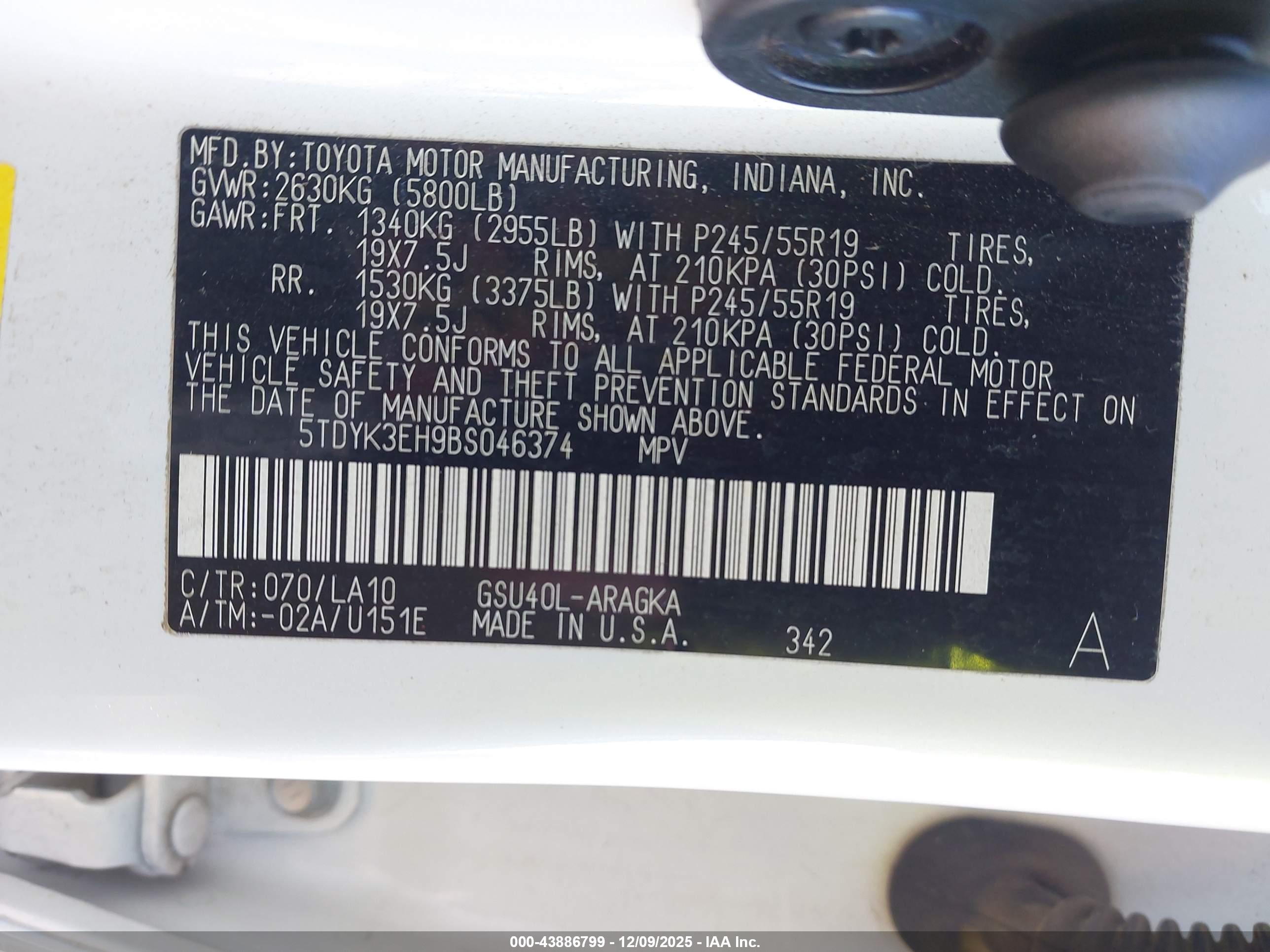 TOYOTA HIGHLANDER image 9
