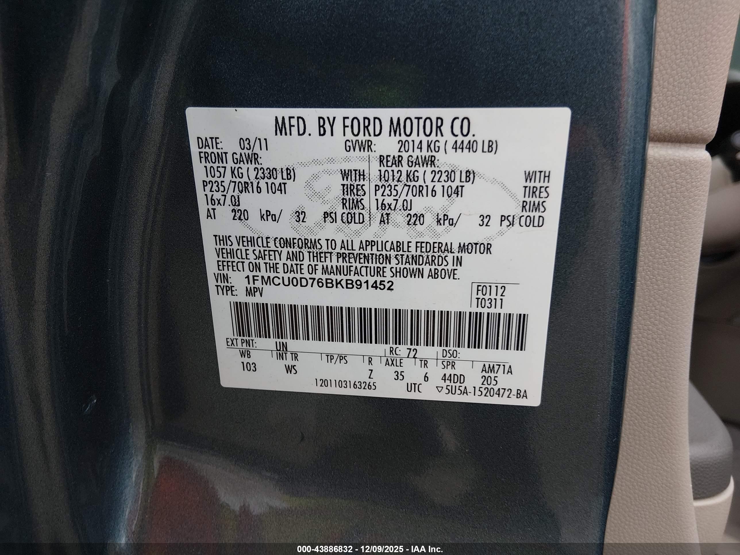 FORD ESCAPE image 9