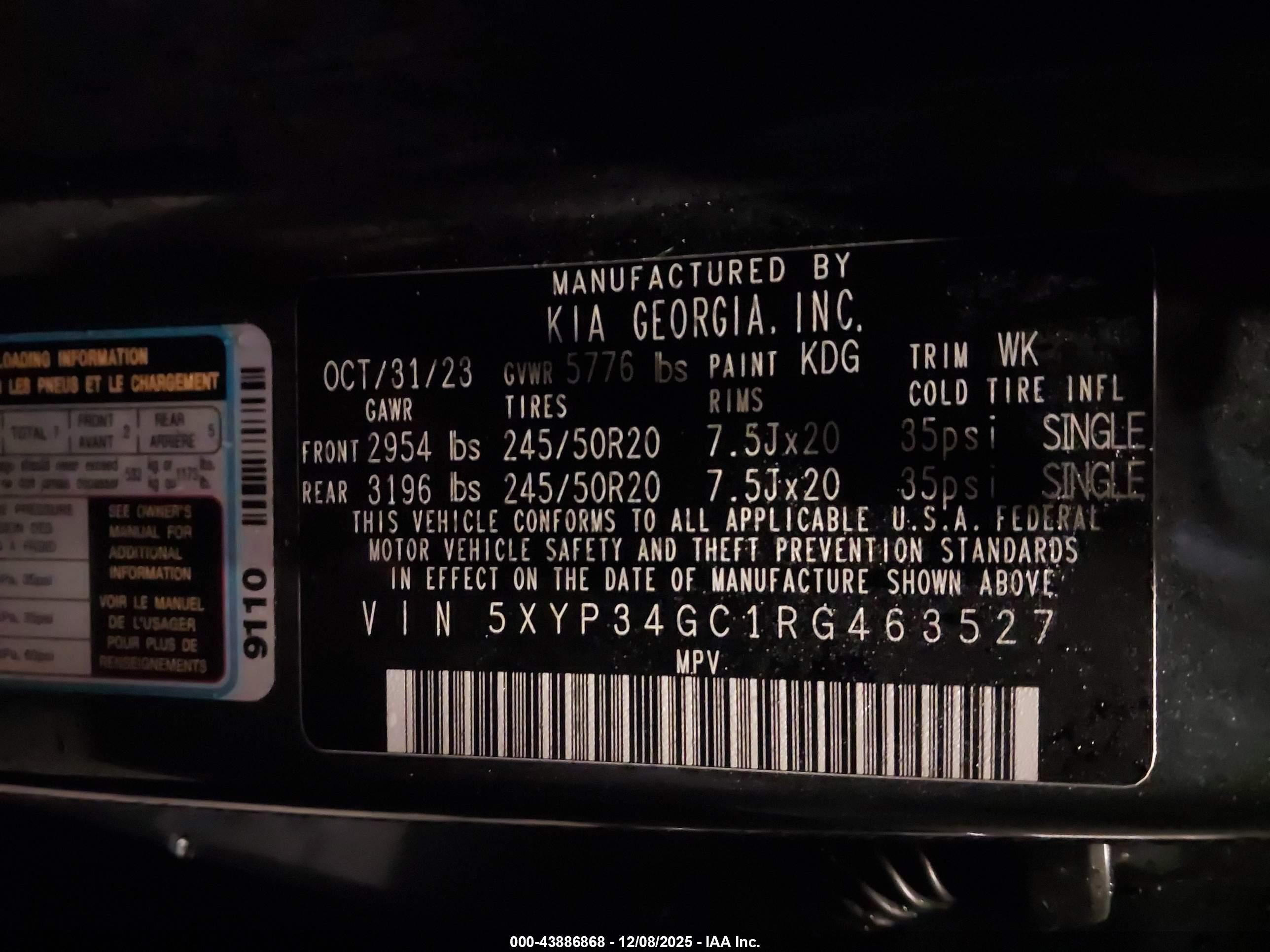 KIA TELLURIDE image 9