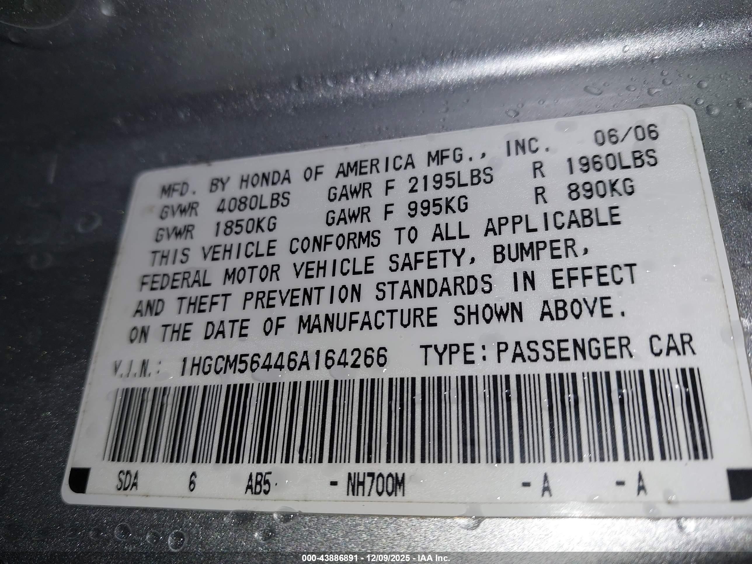 HONDA ACCORD image 9